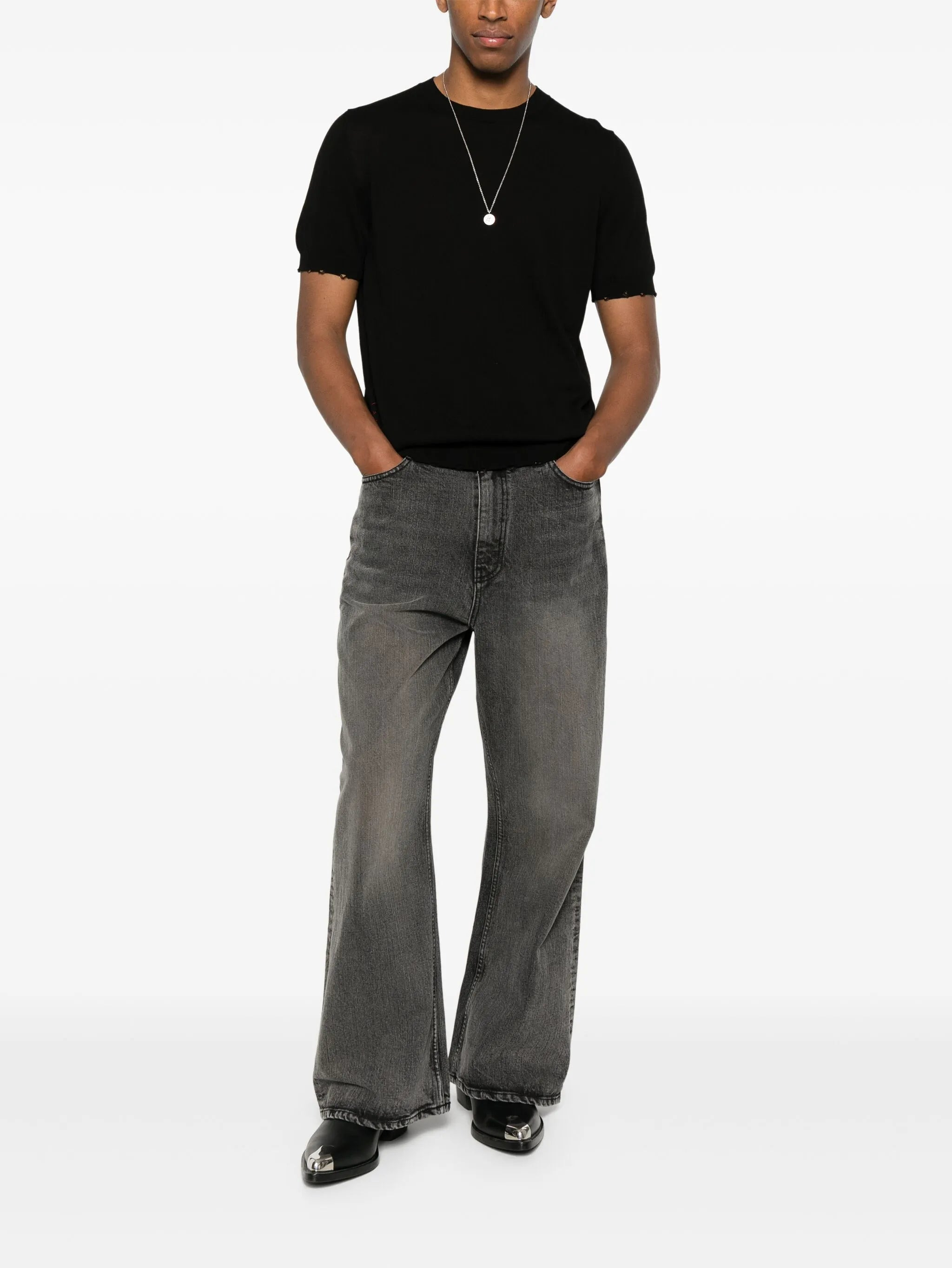 Wide-leg Jeans - 4