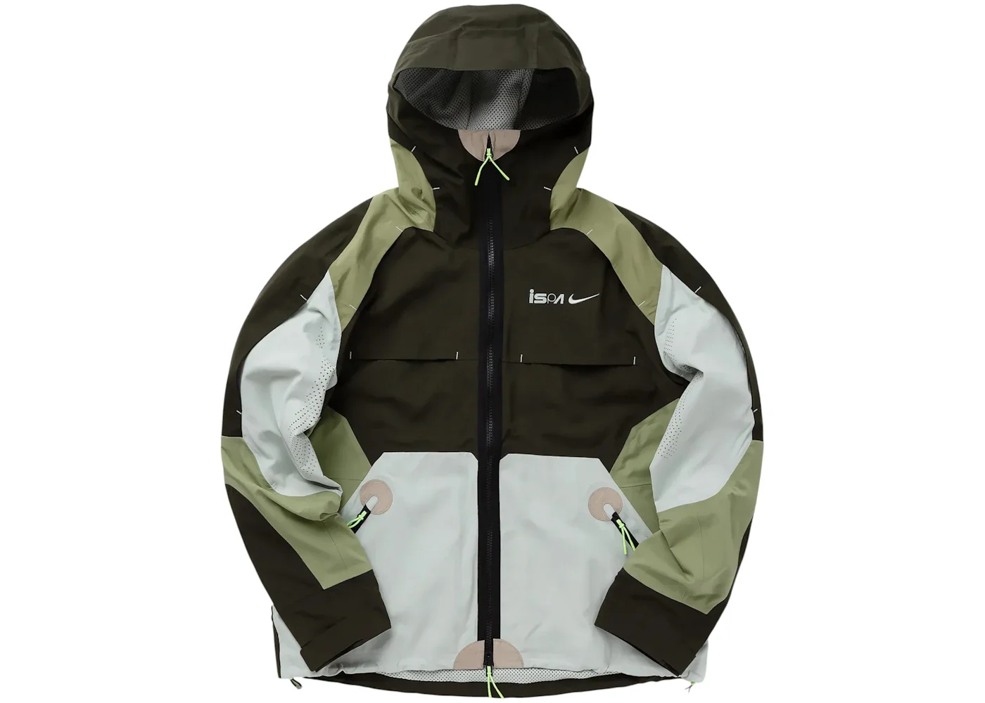 Nike ISPA Jacket Olive Green - 1