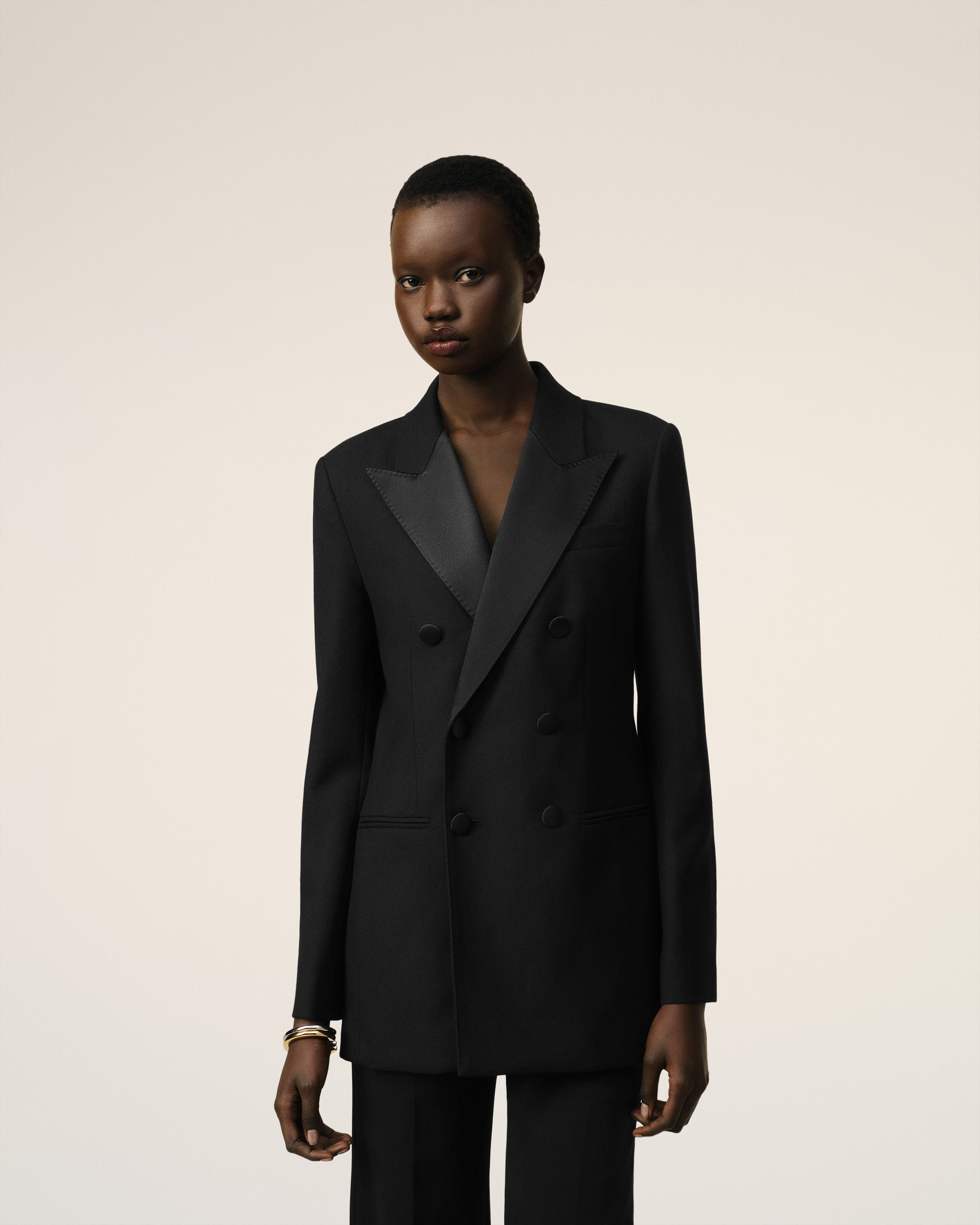 DOUBLE BREASTED JACKET - 3