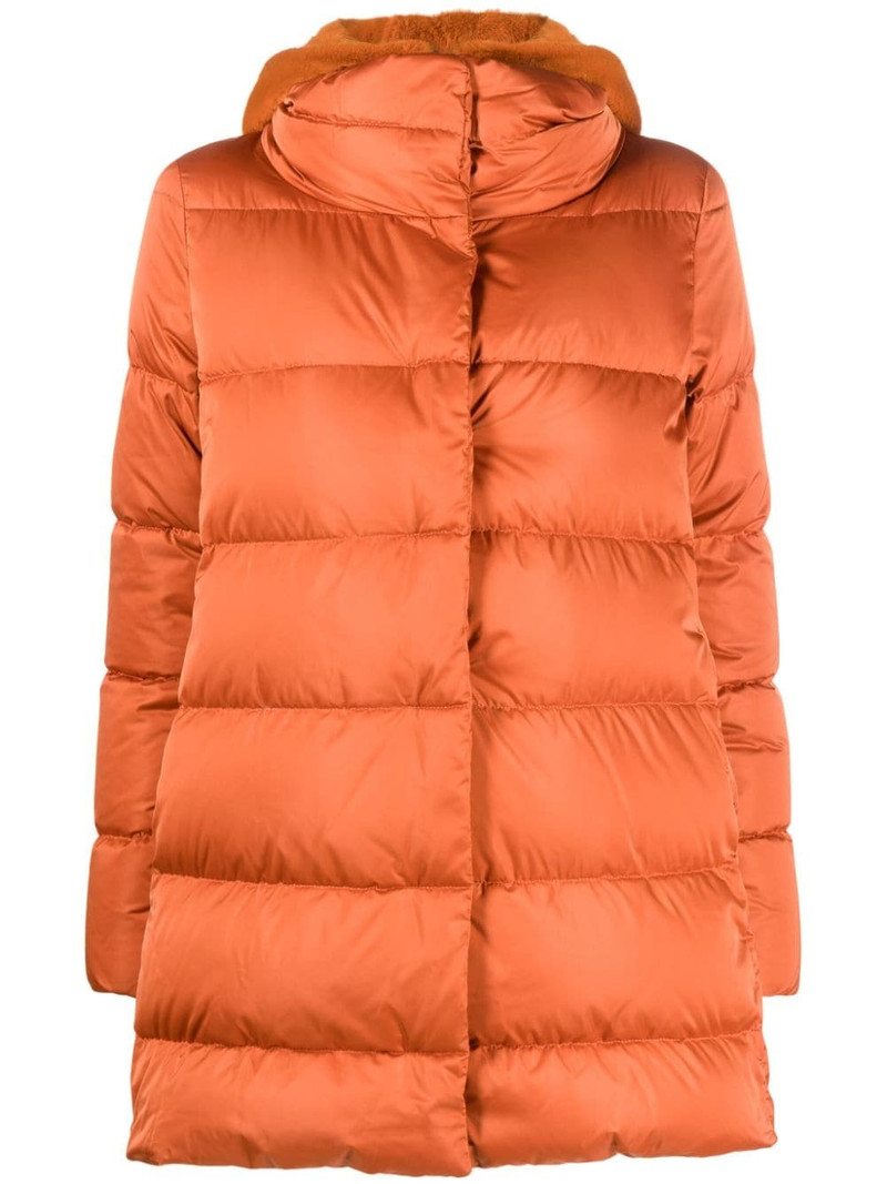 detachable-hood padded coat 1