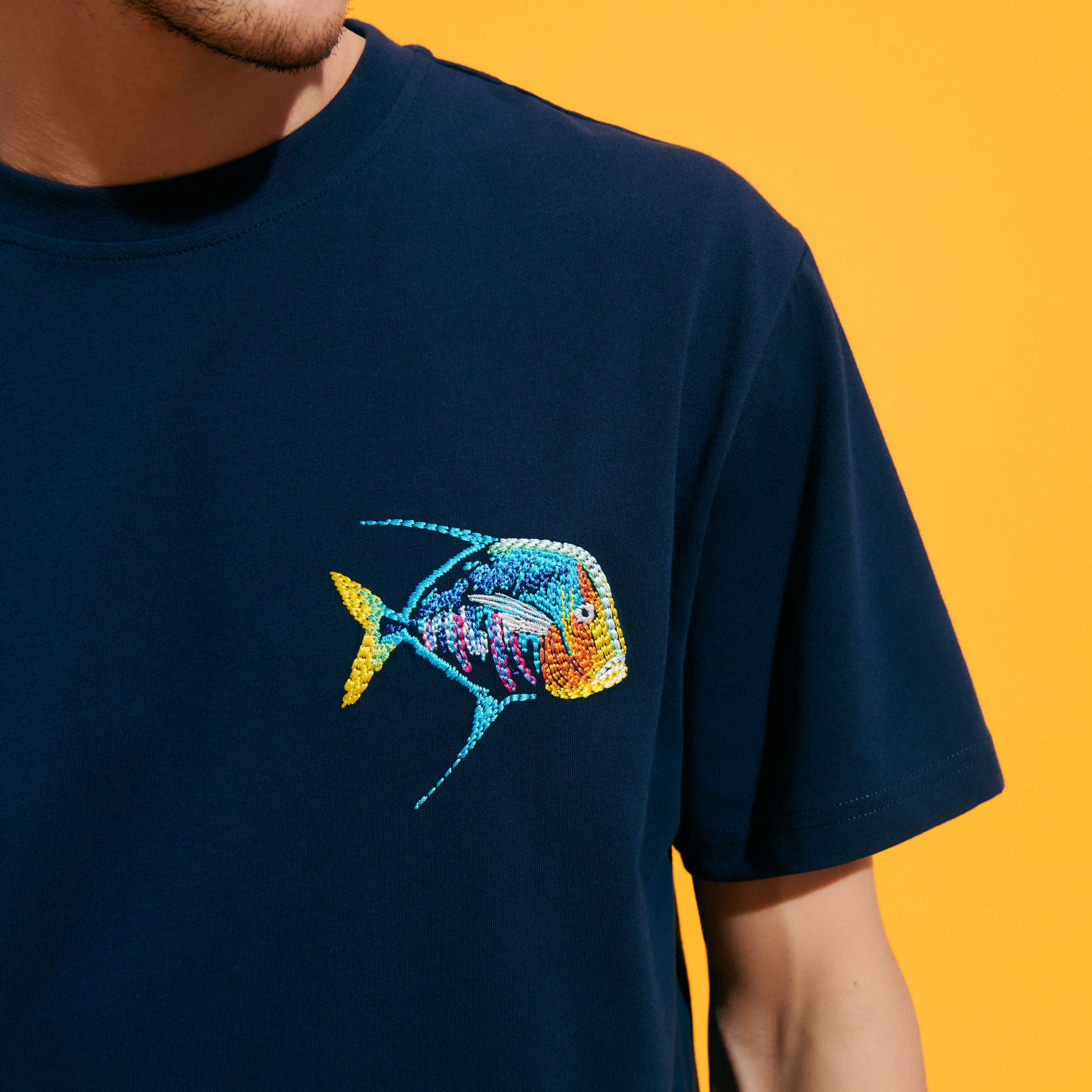 Men Organic Cotton T-shirt Piranhas - 4