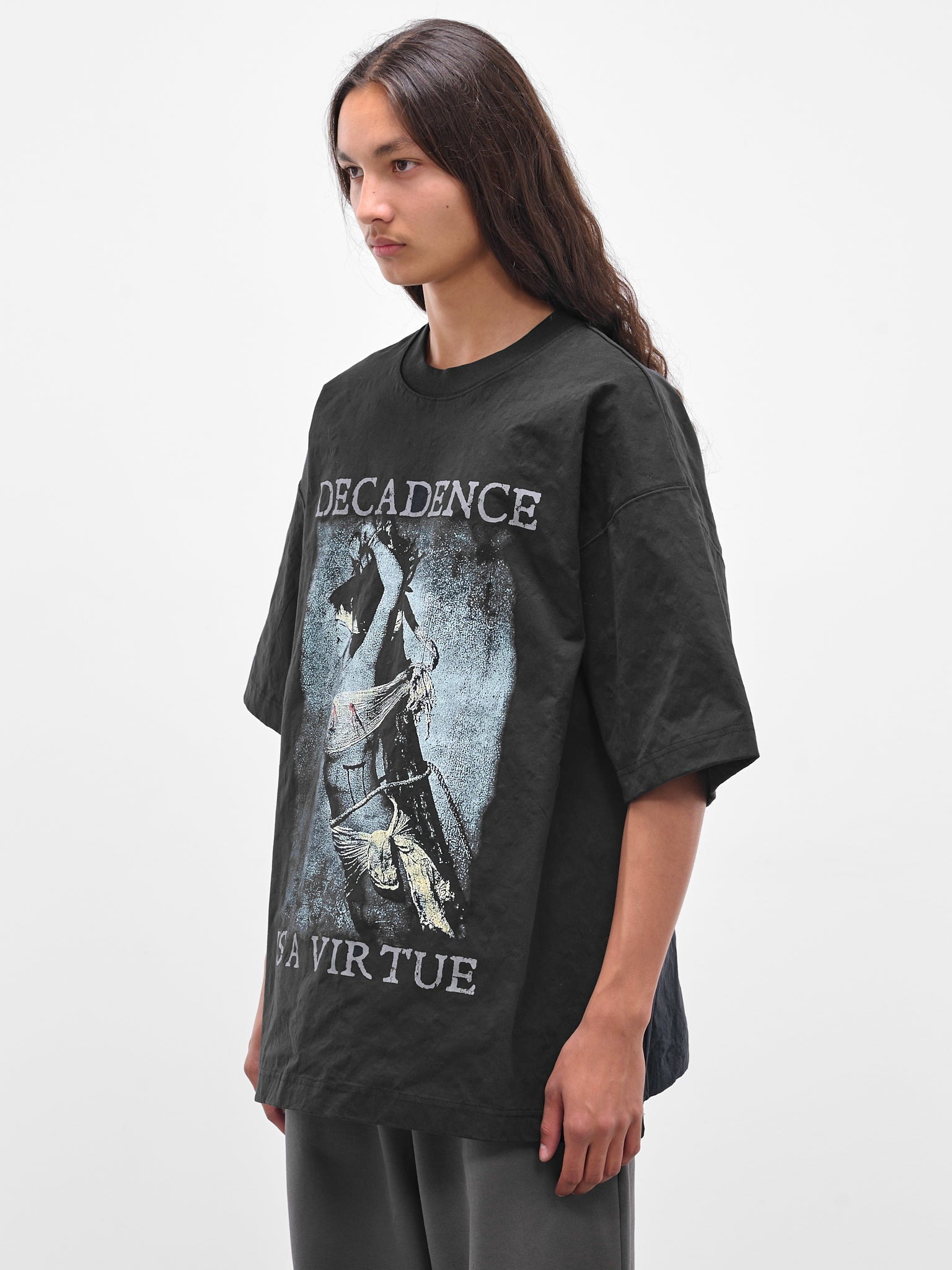 Black Decadence Is A Virtue Tee - 2