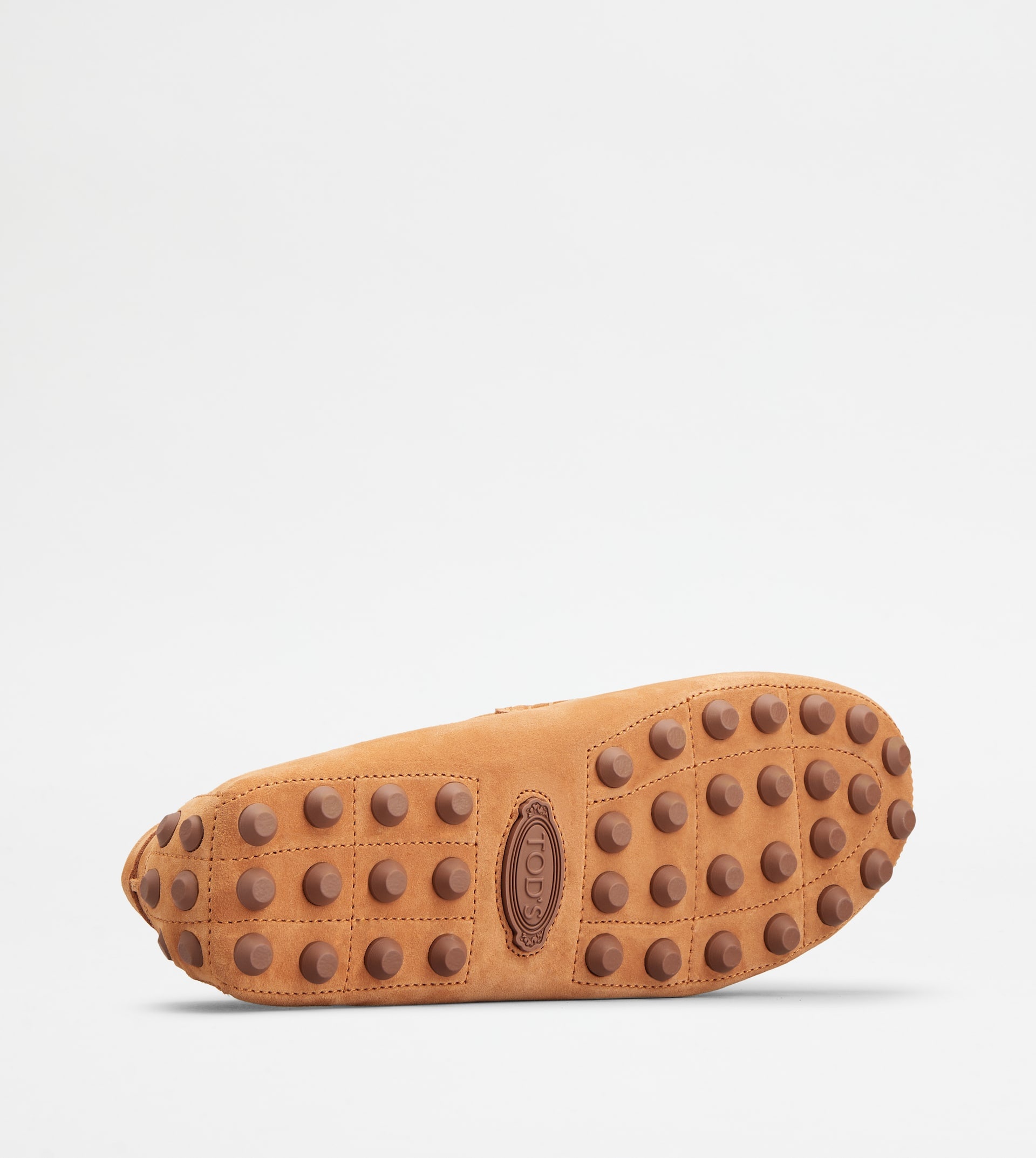 TOD'S GOMMINO BUBBLE IN SUEDE - ORANGE - 4