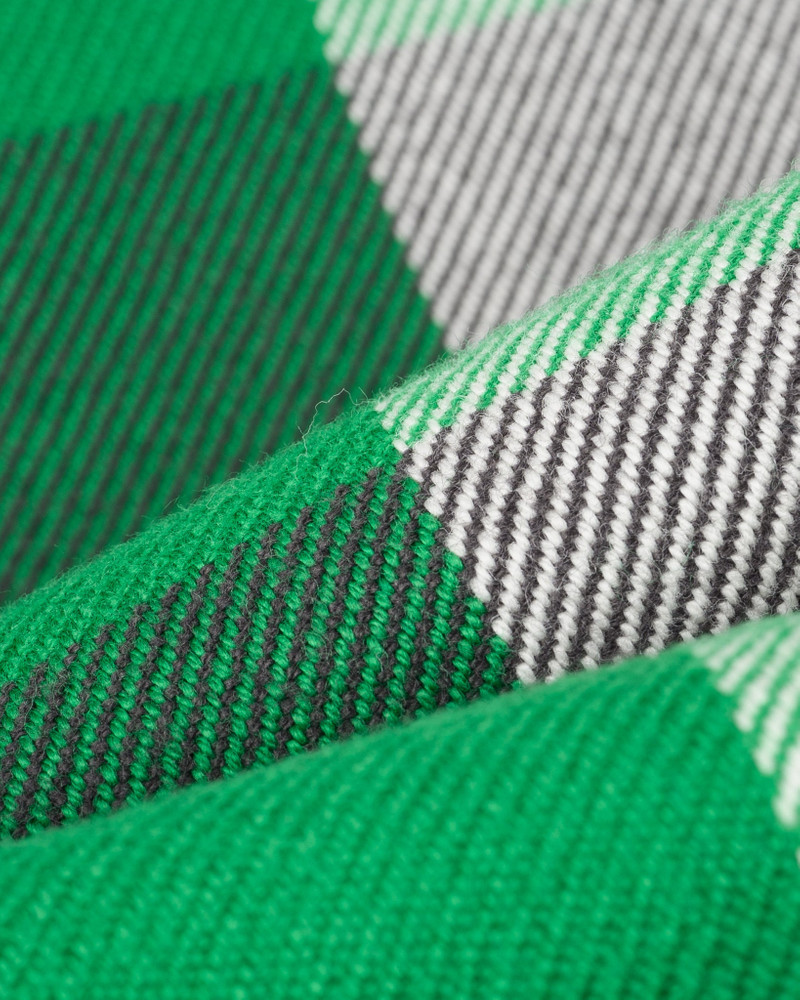 ULTRA HEAVY FLANNEL VINTAGE CHECK WORK OVERSHIRT - GREEN 16