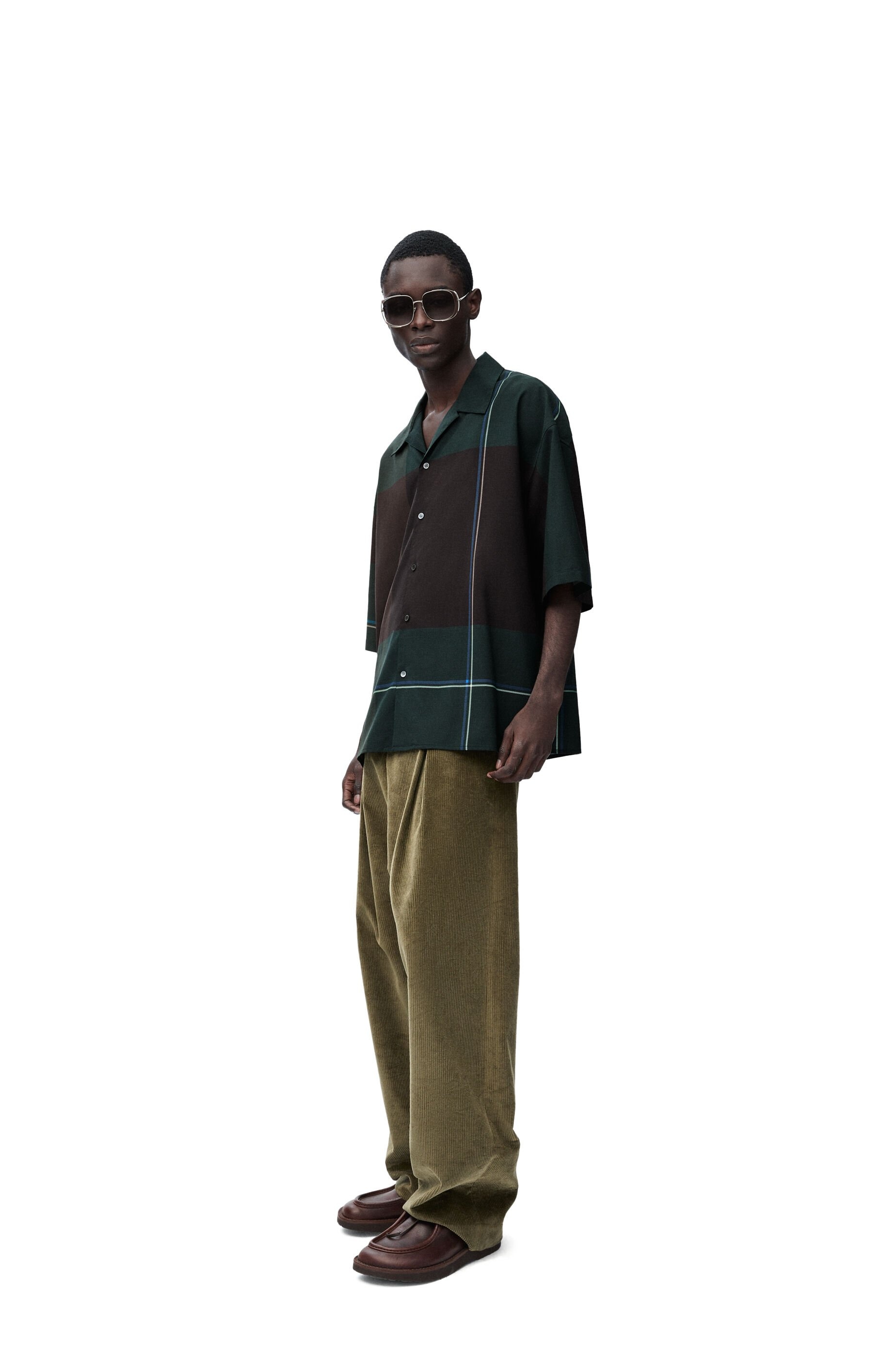 Short sleeve shirt in wool - 2