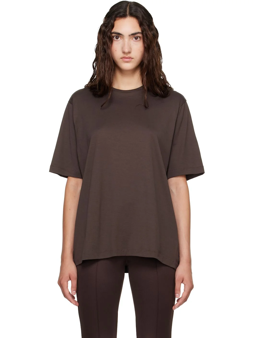 Brown Harper Soft Organic T-shirt - 1
