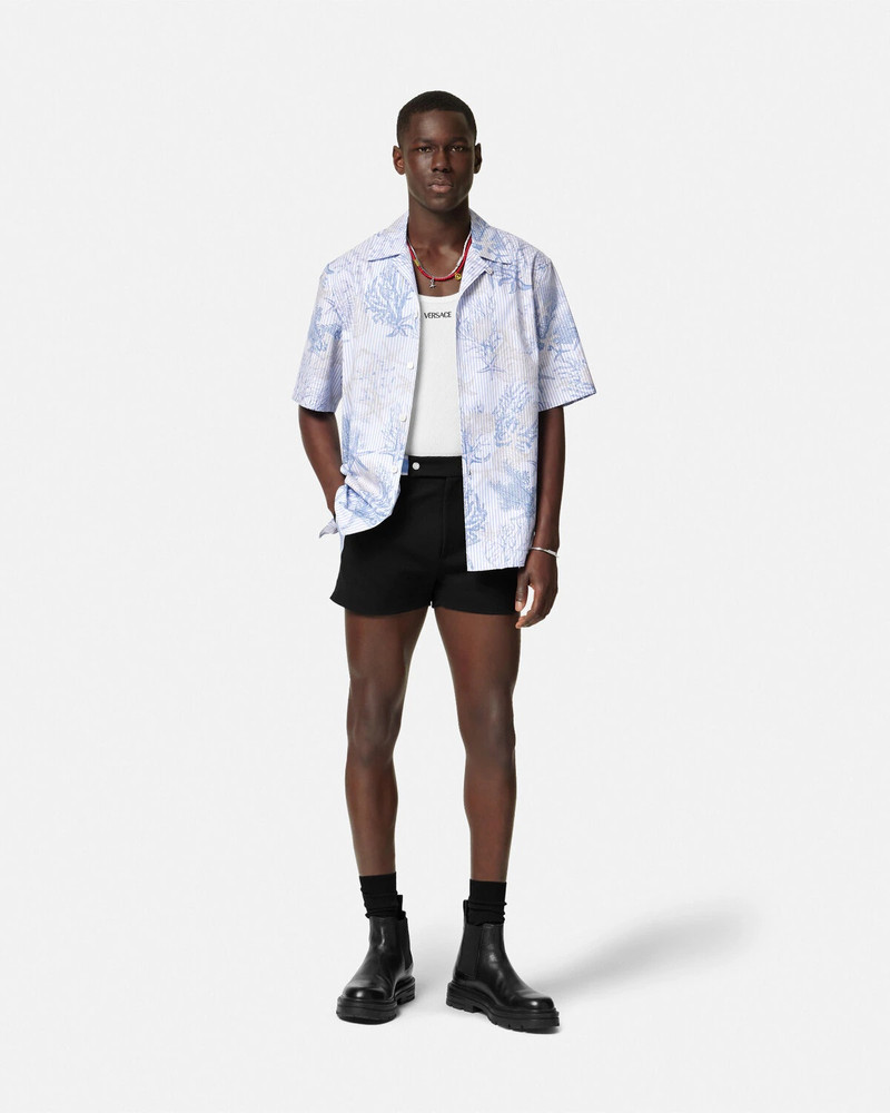 VERSACE Barocco Sea Striped Shirt outlook