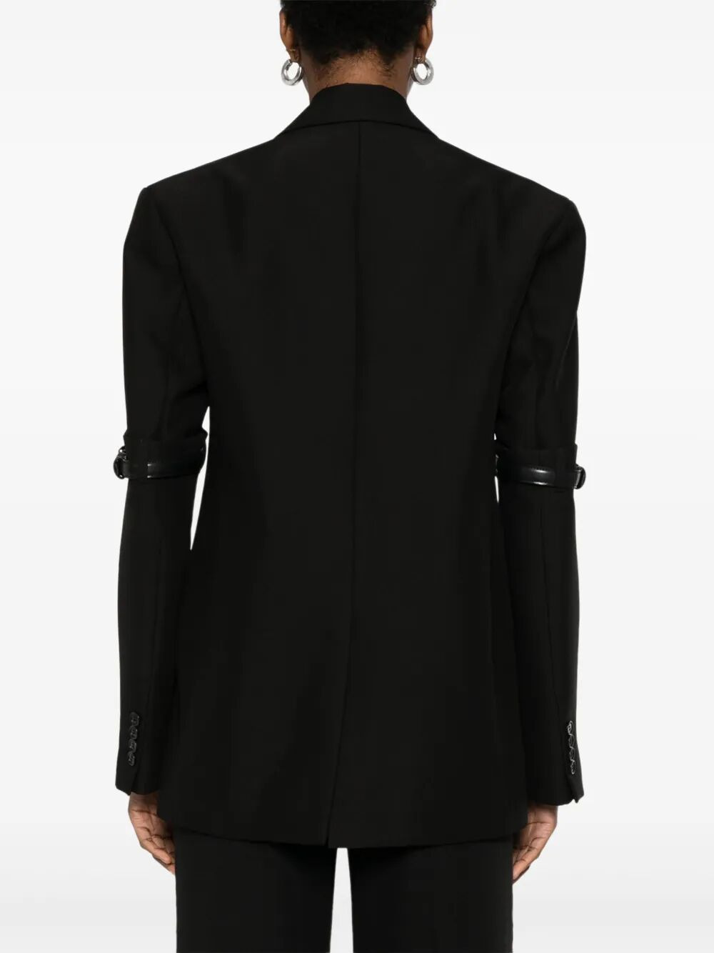 Coperni Women Logo Belted Blazer - 4