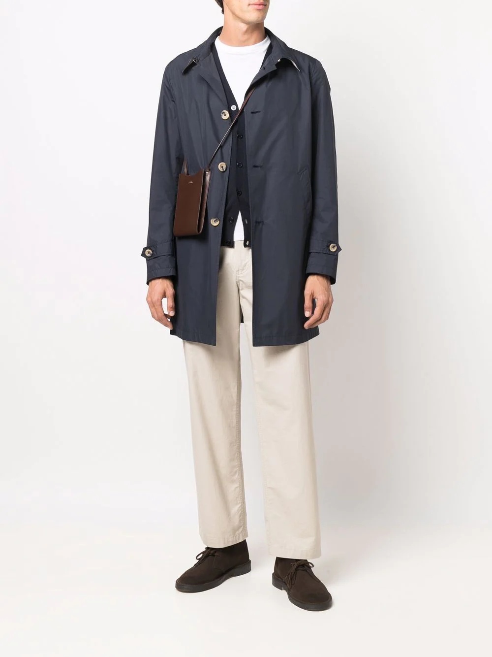 V-neck knitted cardigan - 2