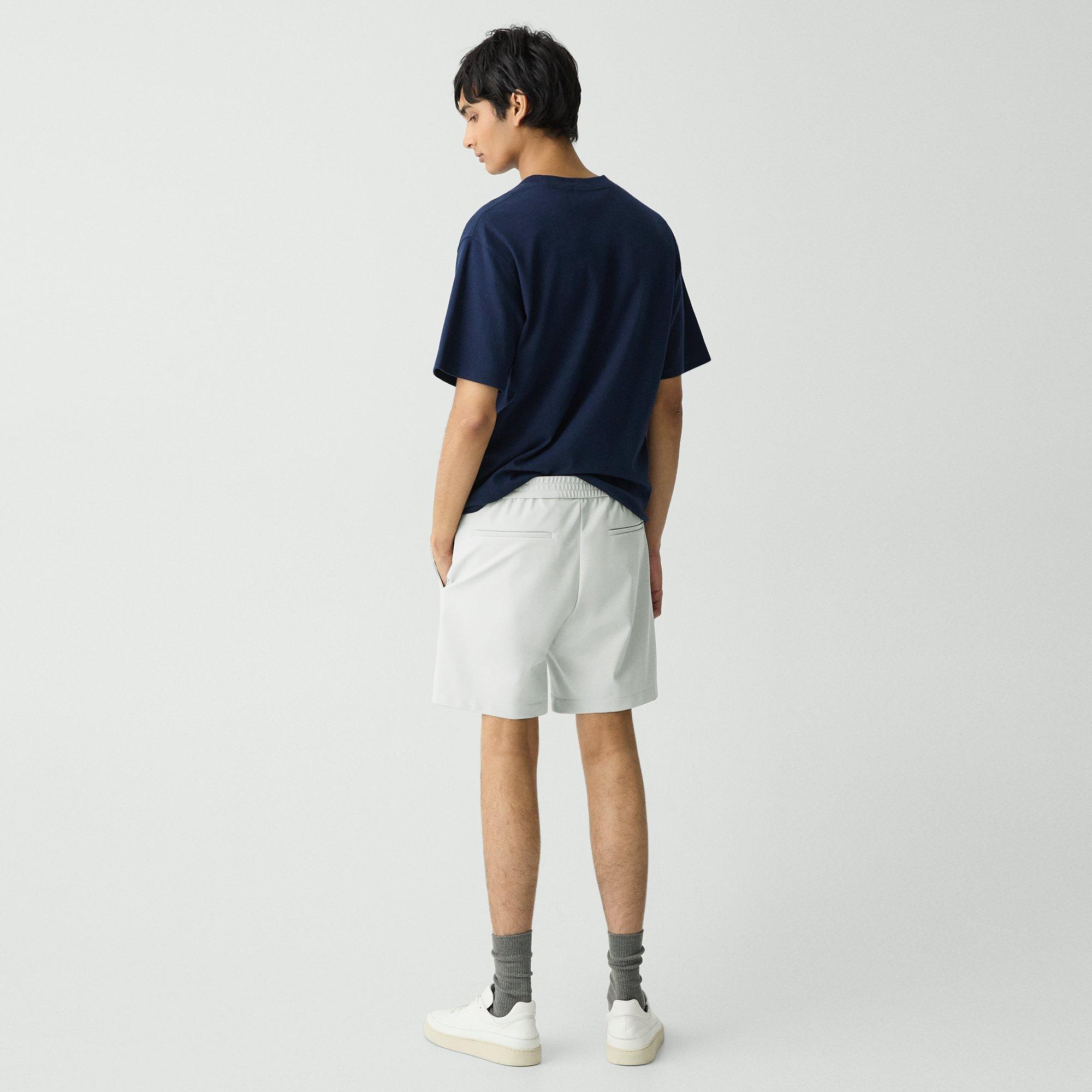 Curtis Drawstring Short in Precision Ponte - 4