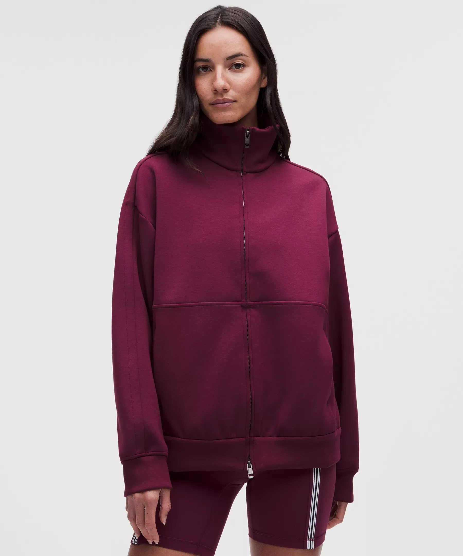 Smooth Spacer Oversized Full Zip - 1
