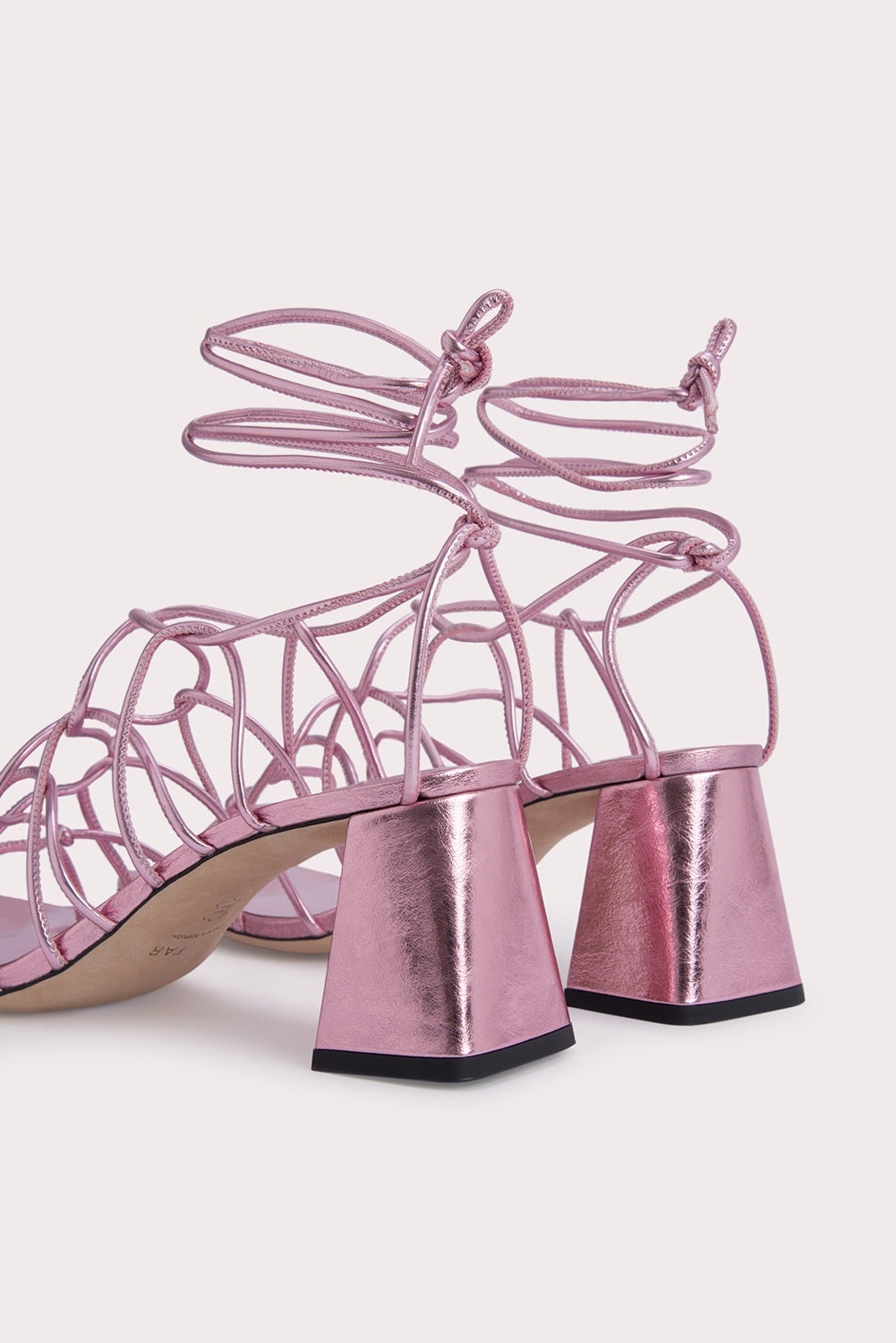Alexander Pink Metallic Leather - 4