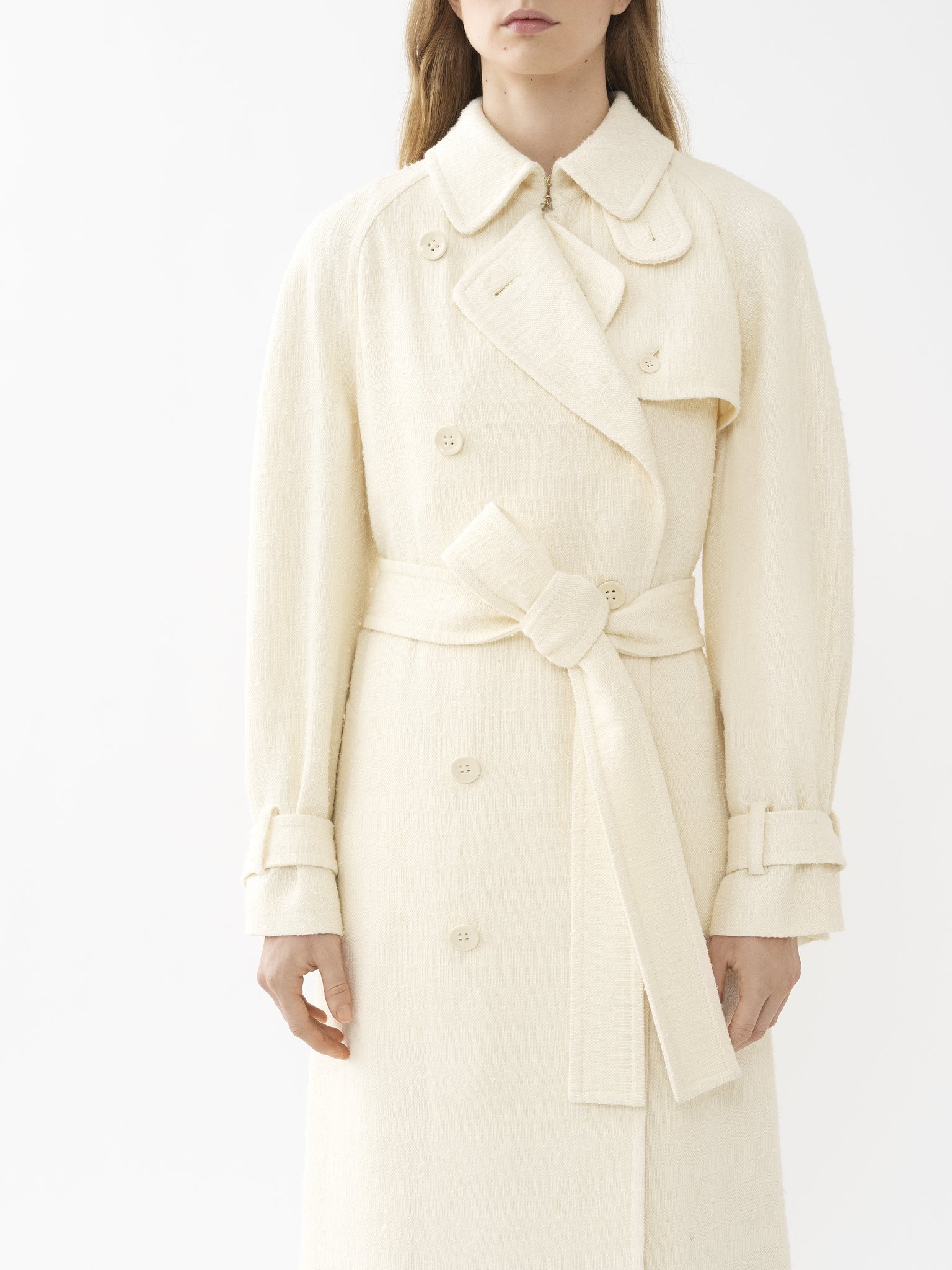 LONG TRENCH COAT - 5