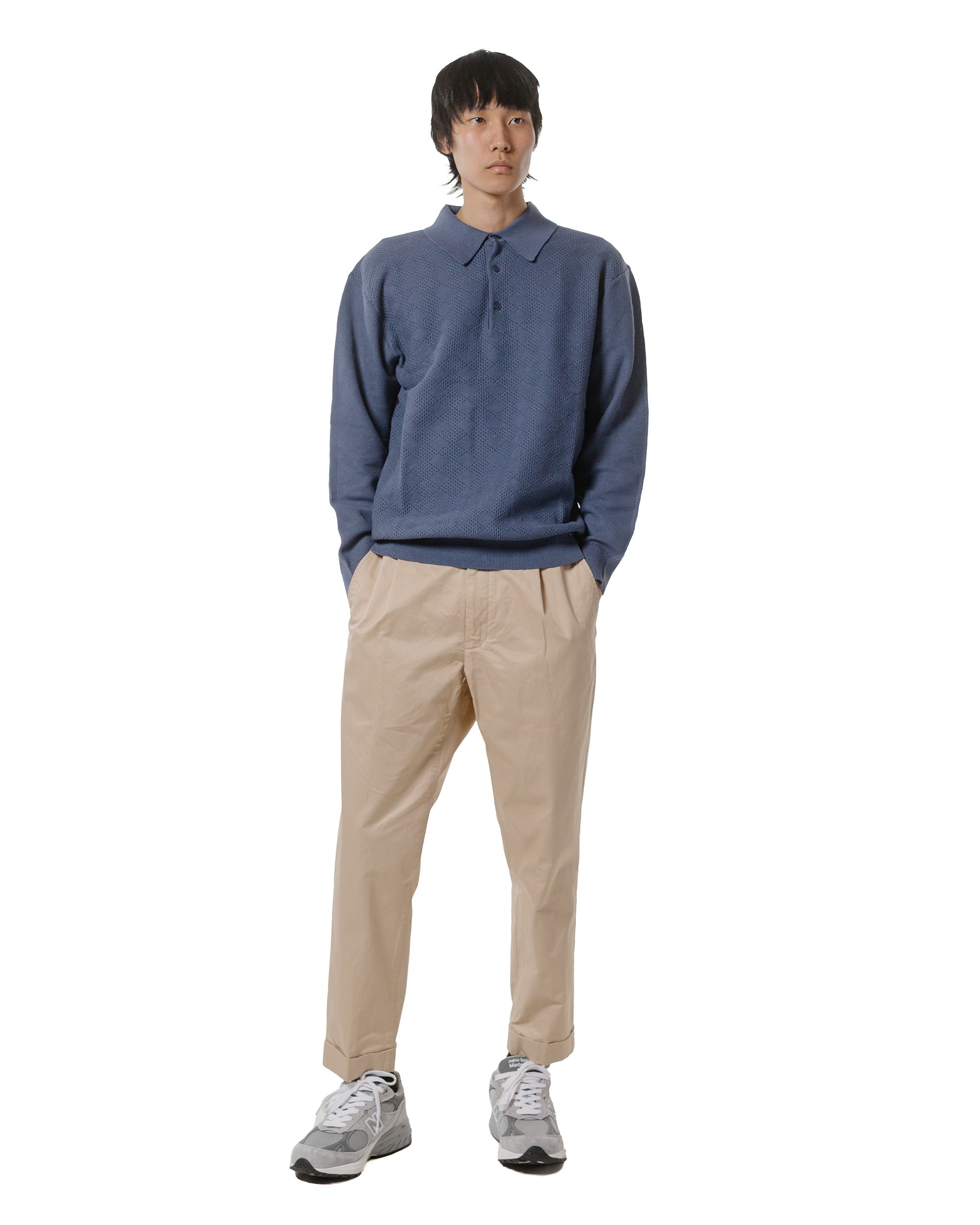 1Pleat 80/3 Twill Beige - 4