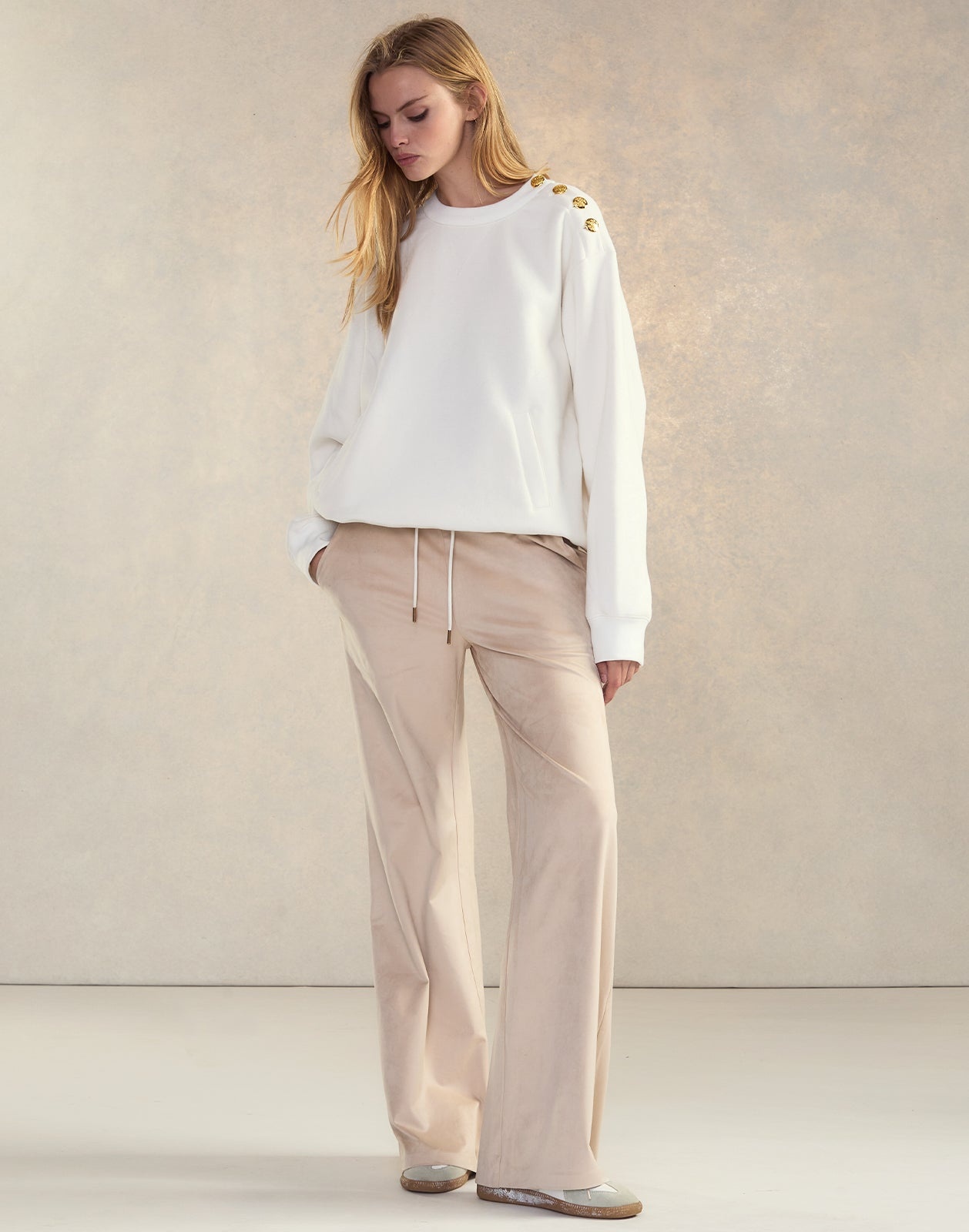 Button Up Sweatshirt - 2