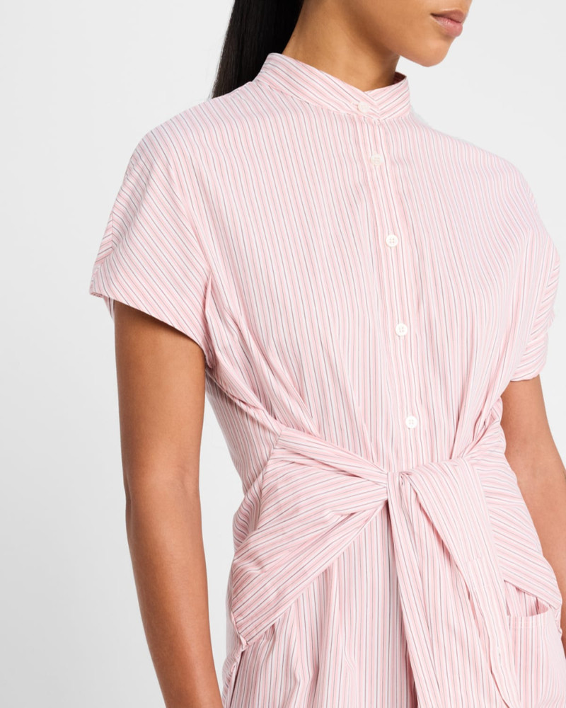 Upside Down Shirt Short-Sleeve Mini Dress 5