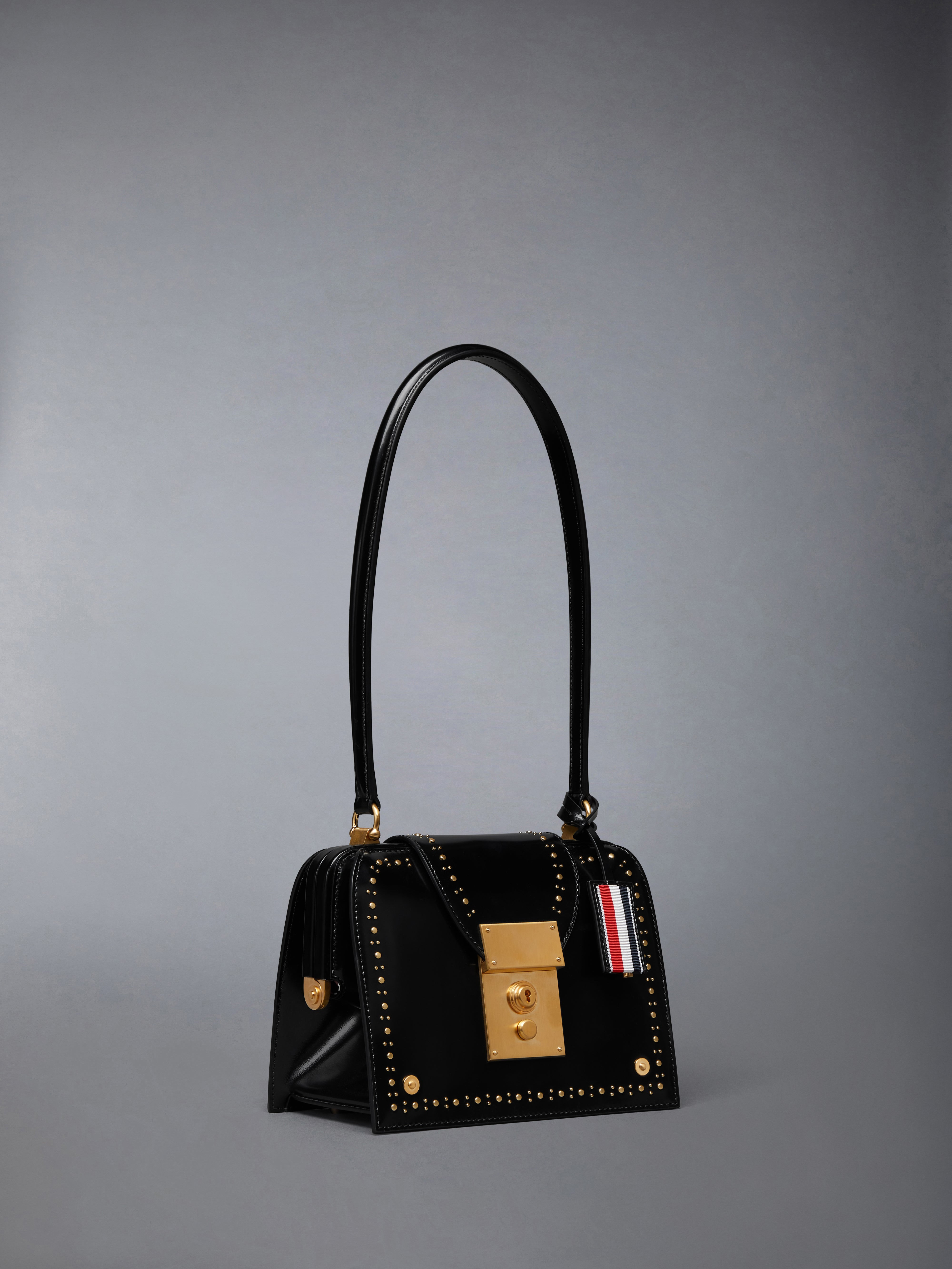 SOFT SPAZZOLATO STUD MRS. THOM TRIANGLE BAG - 2