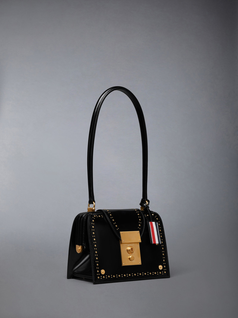 Thom Browne SOFT SPAZZOLATO STUD MRS. THOM TRIANGLE BAG outlook