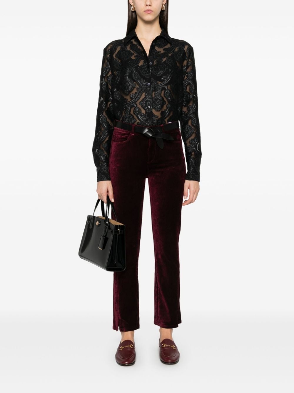 paisley-print shirt - 2