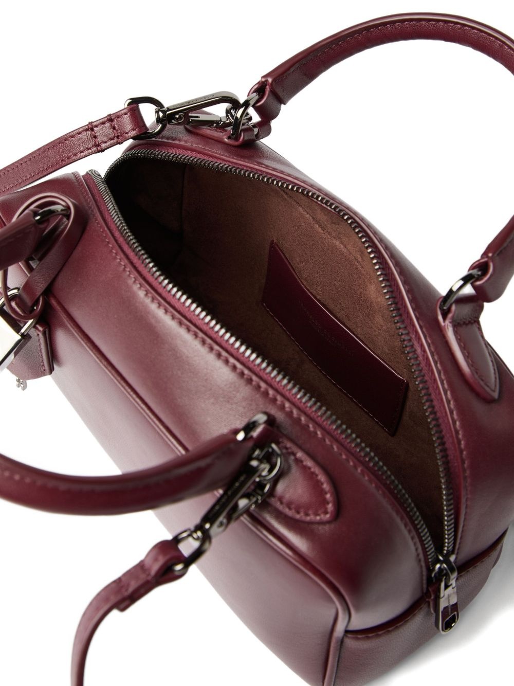 Explorer small Boston leather shoulder bag - 3