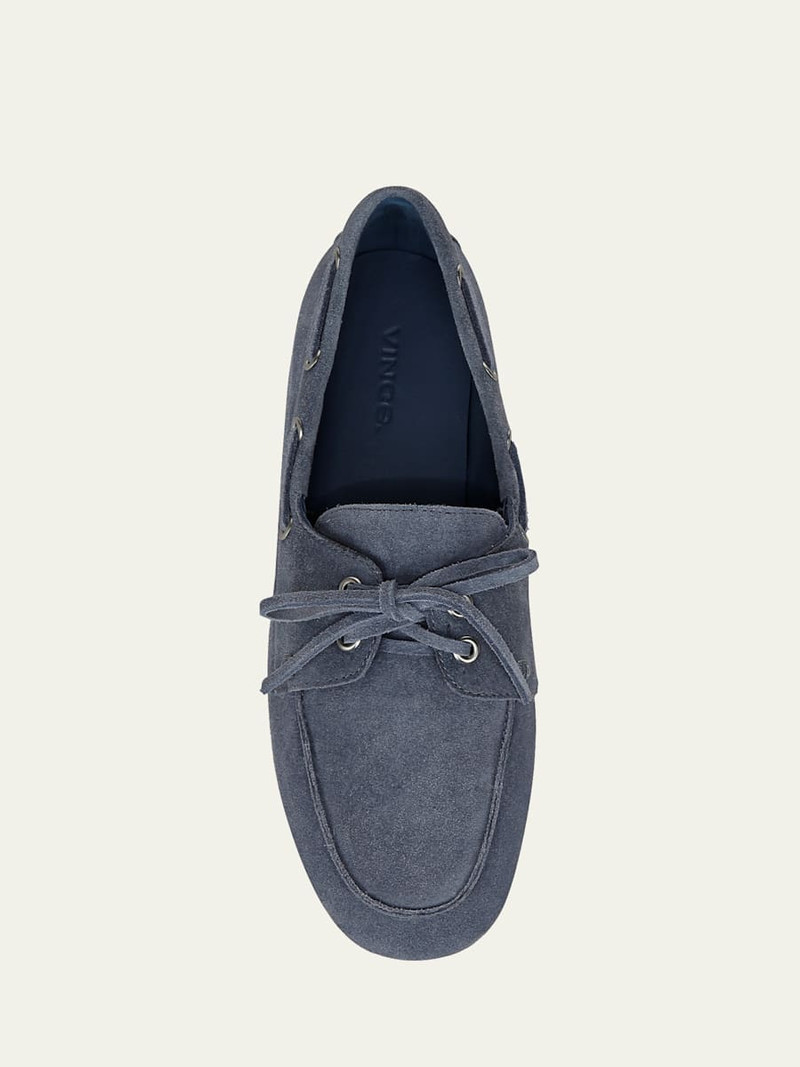 Marin Suede Boat Loafers 4