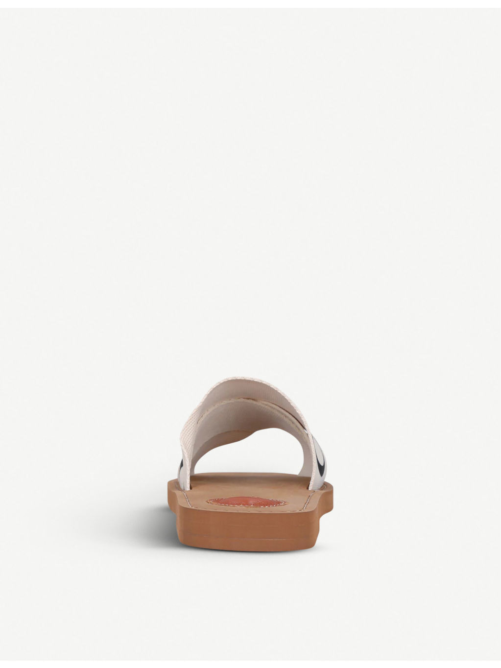 Woody logo-print canvas sandals - 4
