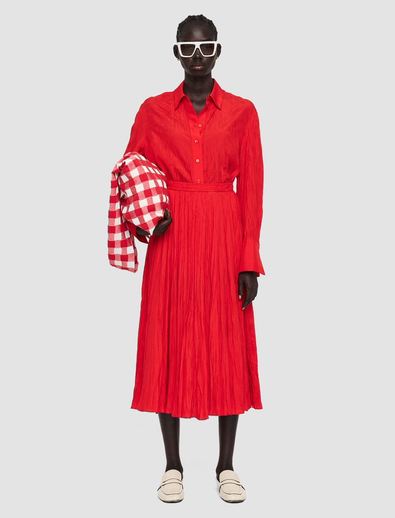 JOSEPH Silk Habotai Sully Skirt outlook