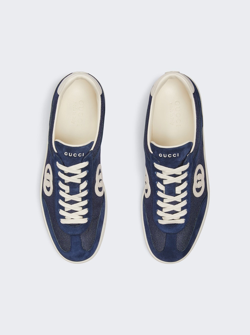 Low Top Sneakers Blue - 5