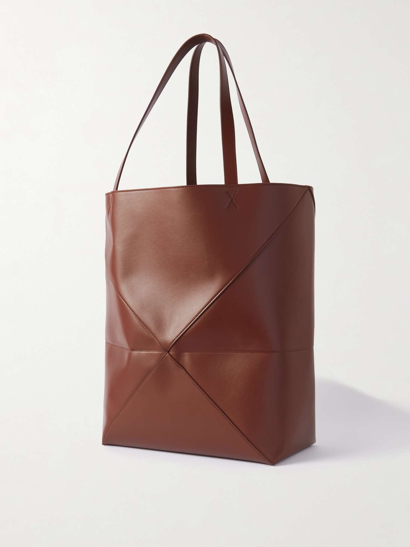 Puzzle Fold convertible large leather tote - 3