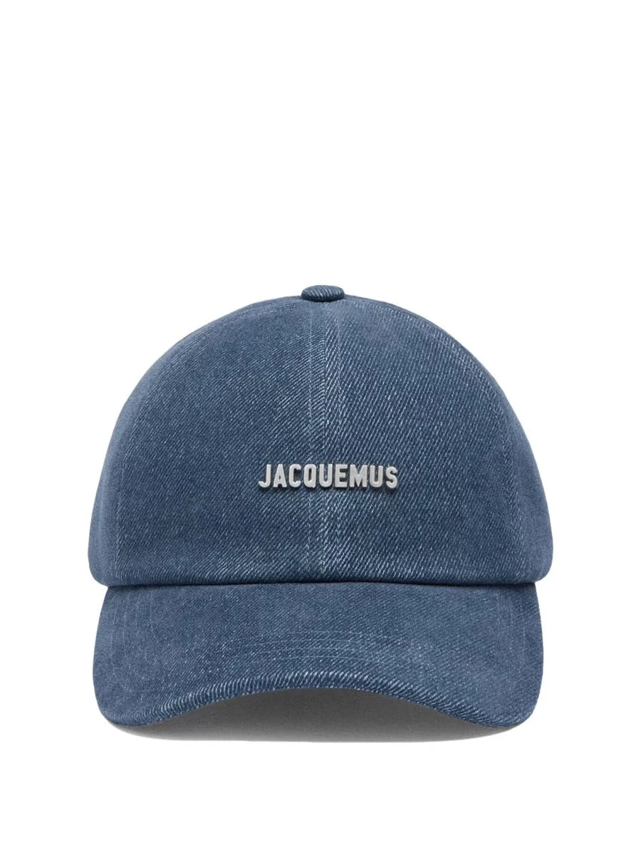 Jacquemus La Casquette Gadjo In Raw Denim Accessories - 1