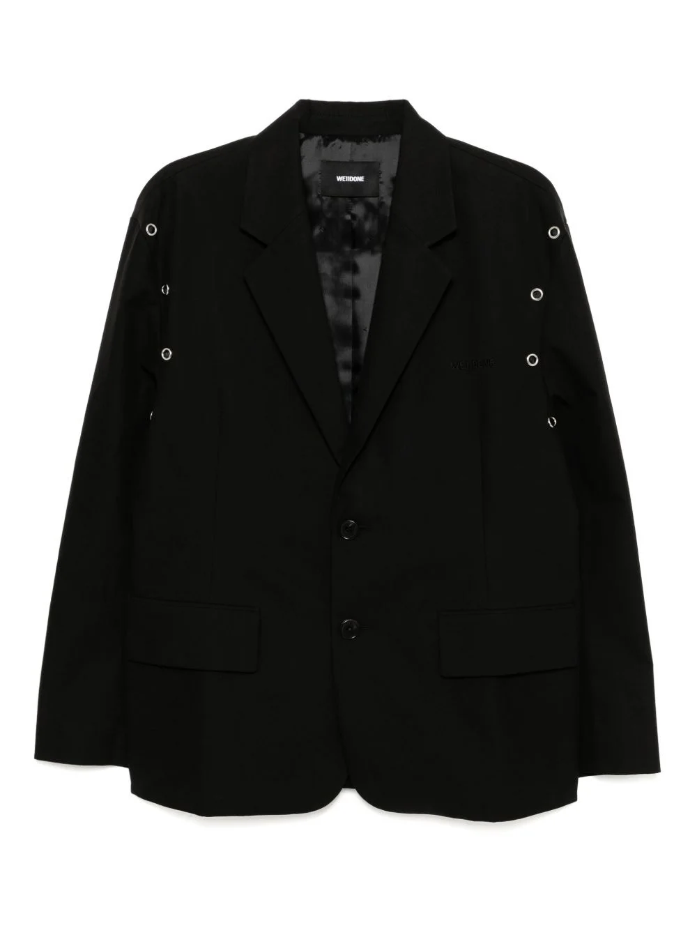 eyelet blazer - 1