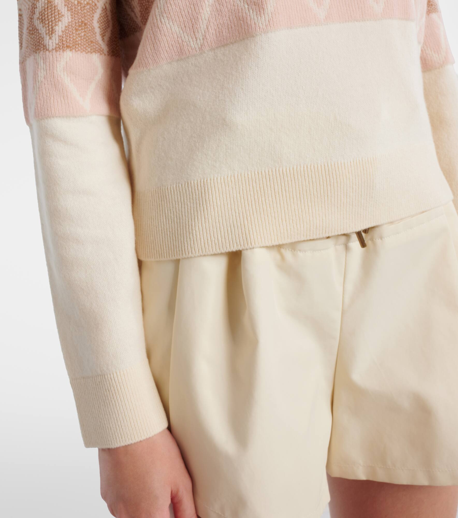 Jacquard virgin wool sweater - 5