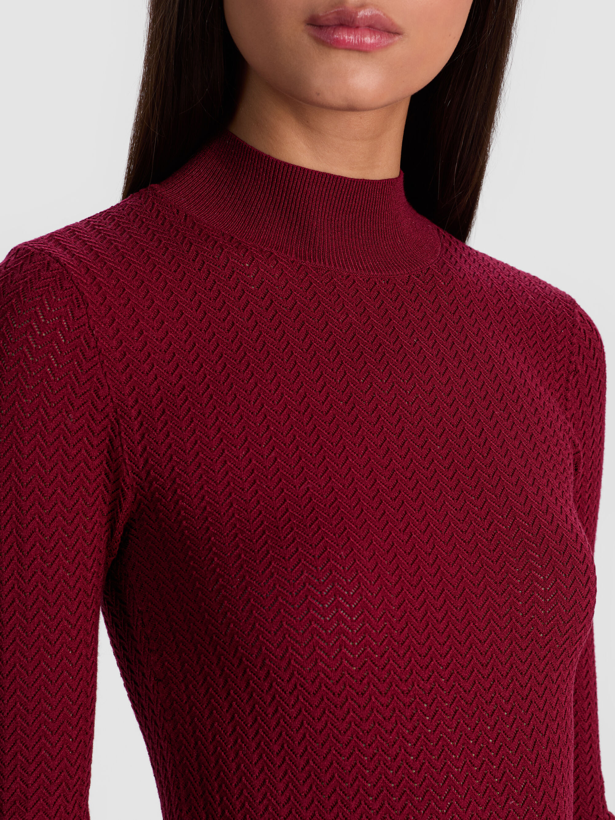 LANIE POINTELLE PULLOVER - 5