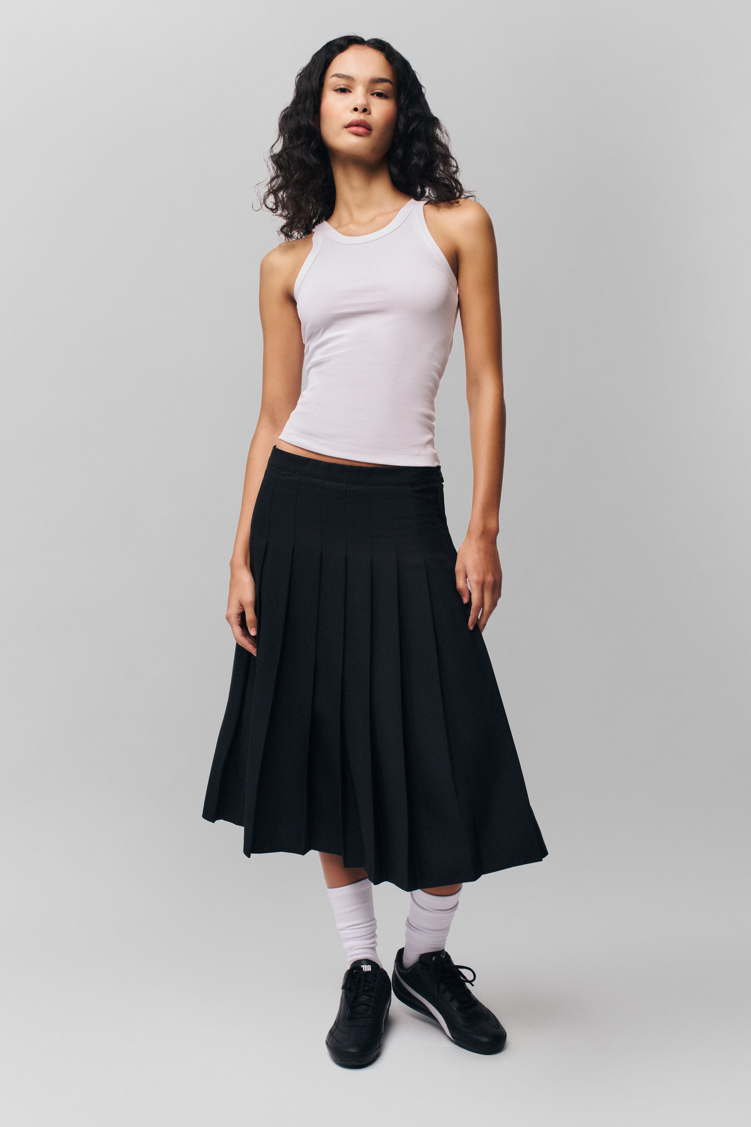 GIBSON PLEATED SKIRT - 4