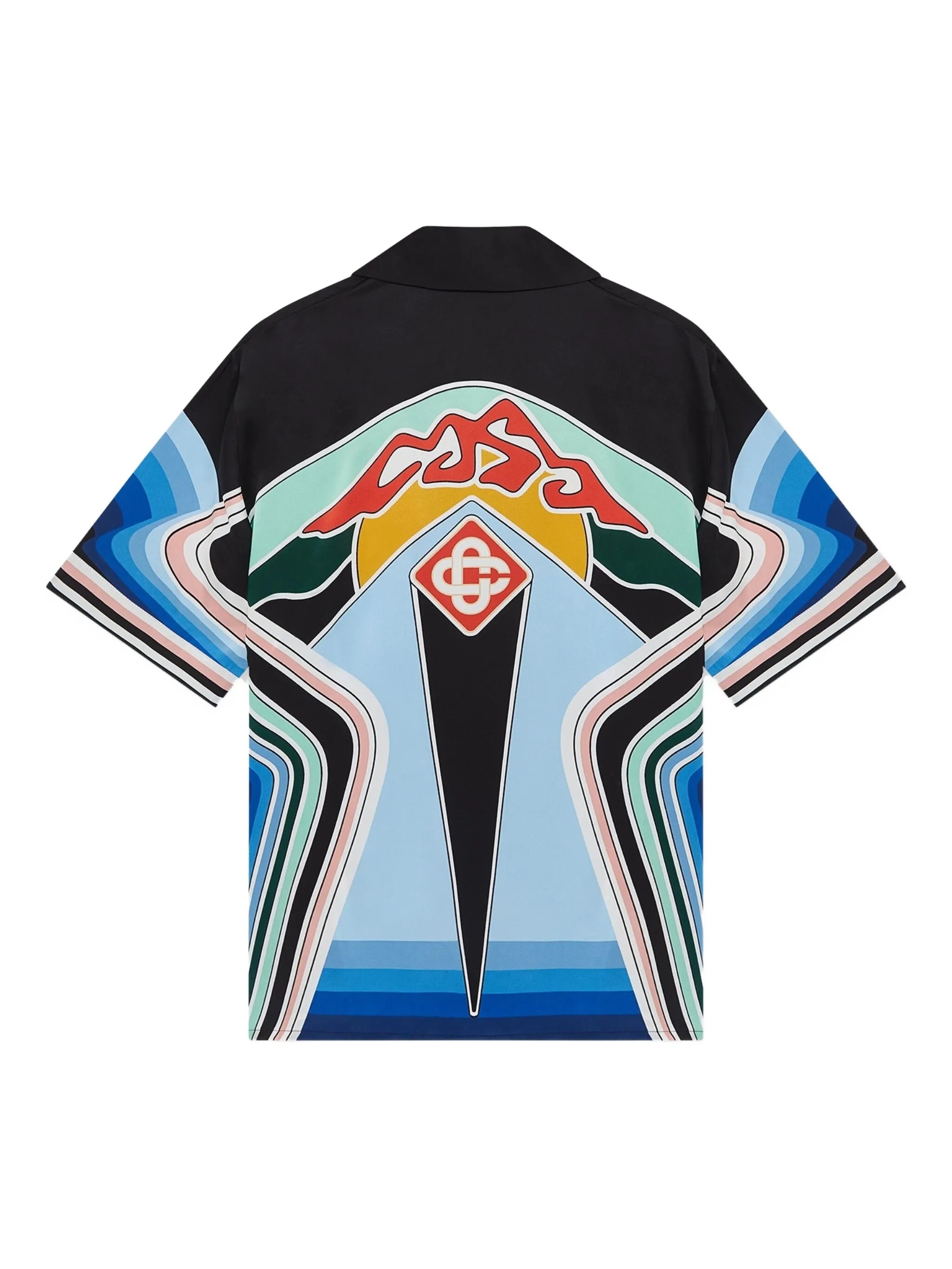 Casablanca Graphic Mountain Graphic-print Shirt - 4