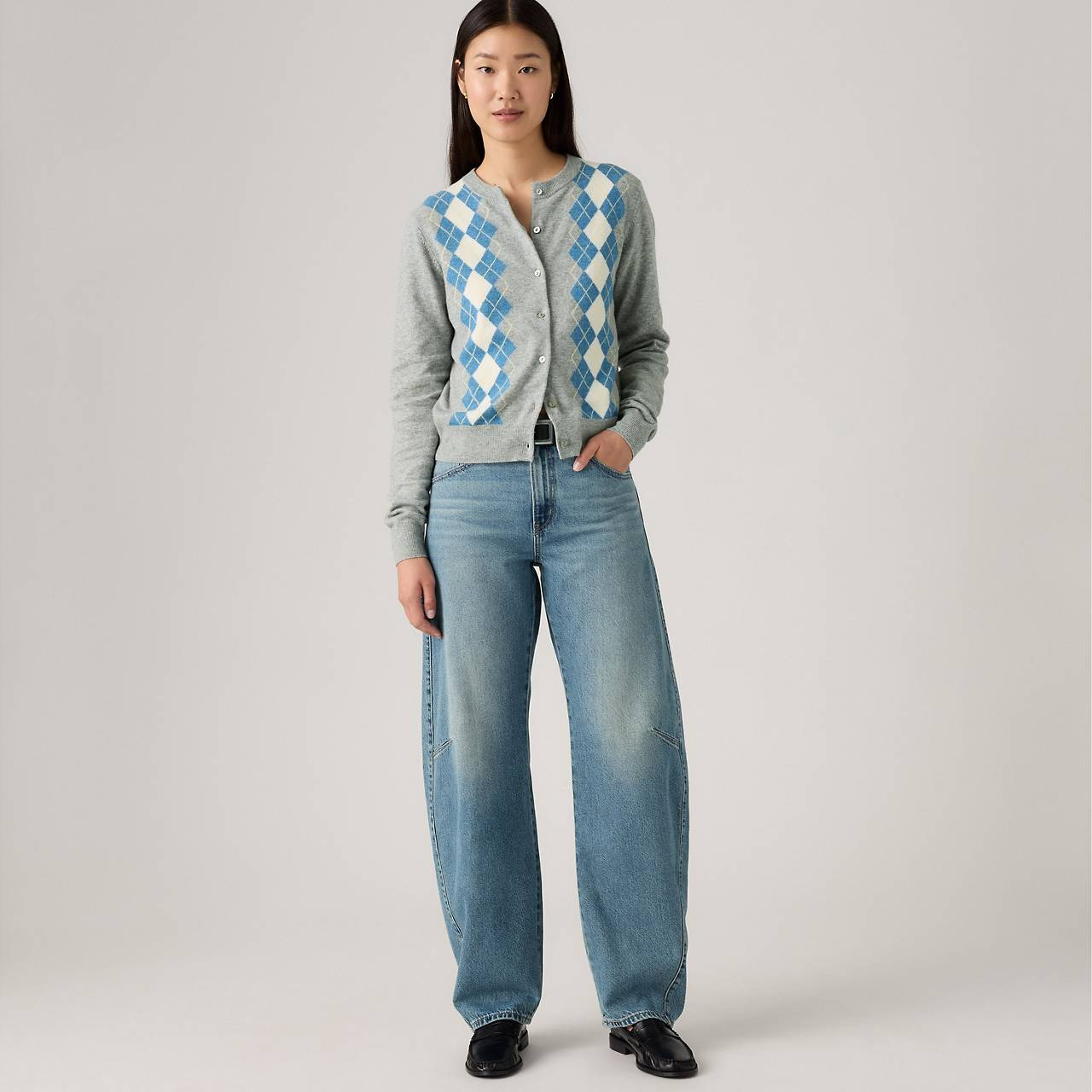 BAGGY DAD BARREL WOMEN'S JEANS - 2