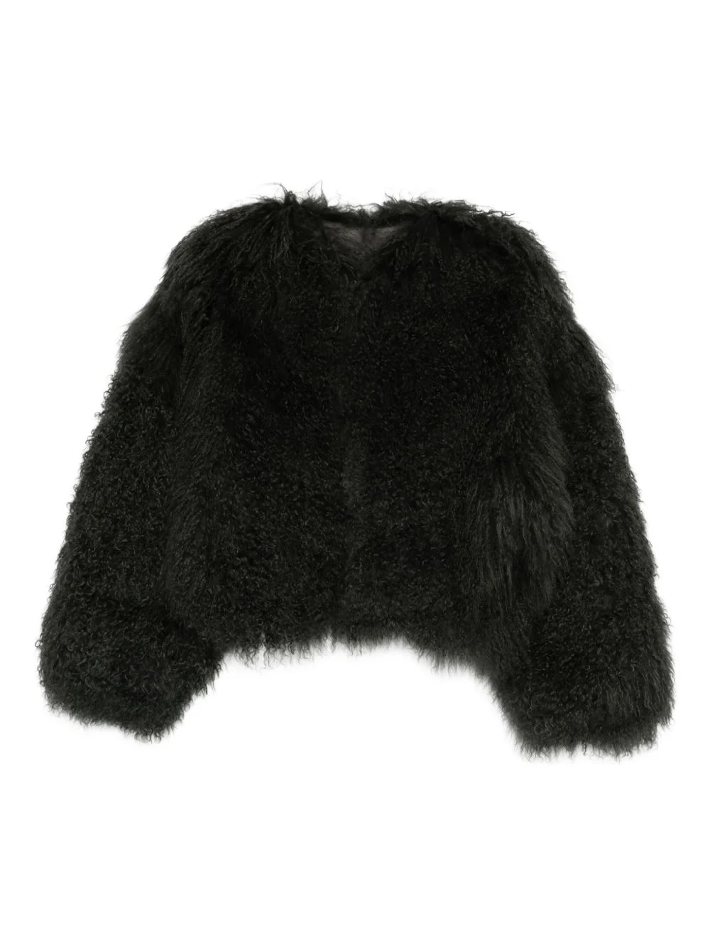 faux fur coat - 1