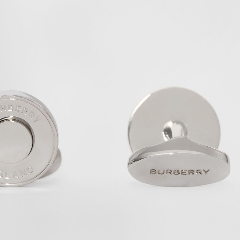 Burberry Crystal and Palladium-plated Cufflinks outlook