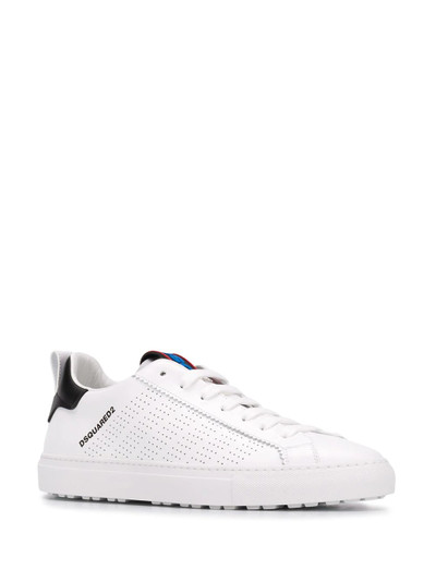 DSQUARED2 logo-print low-top sneakers outlook