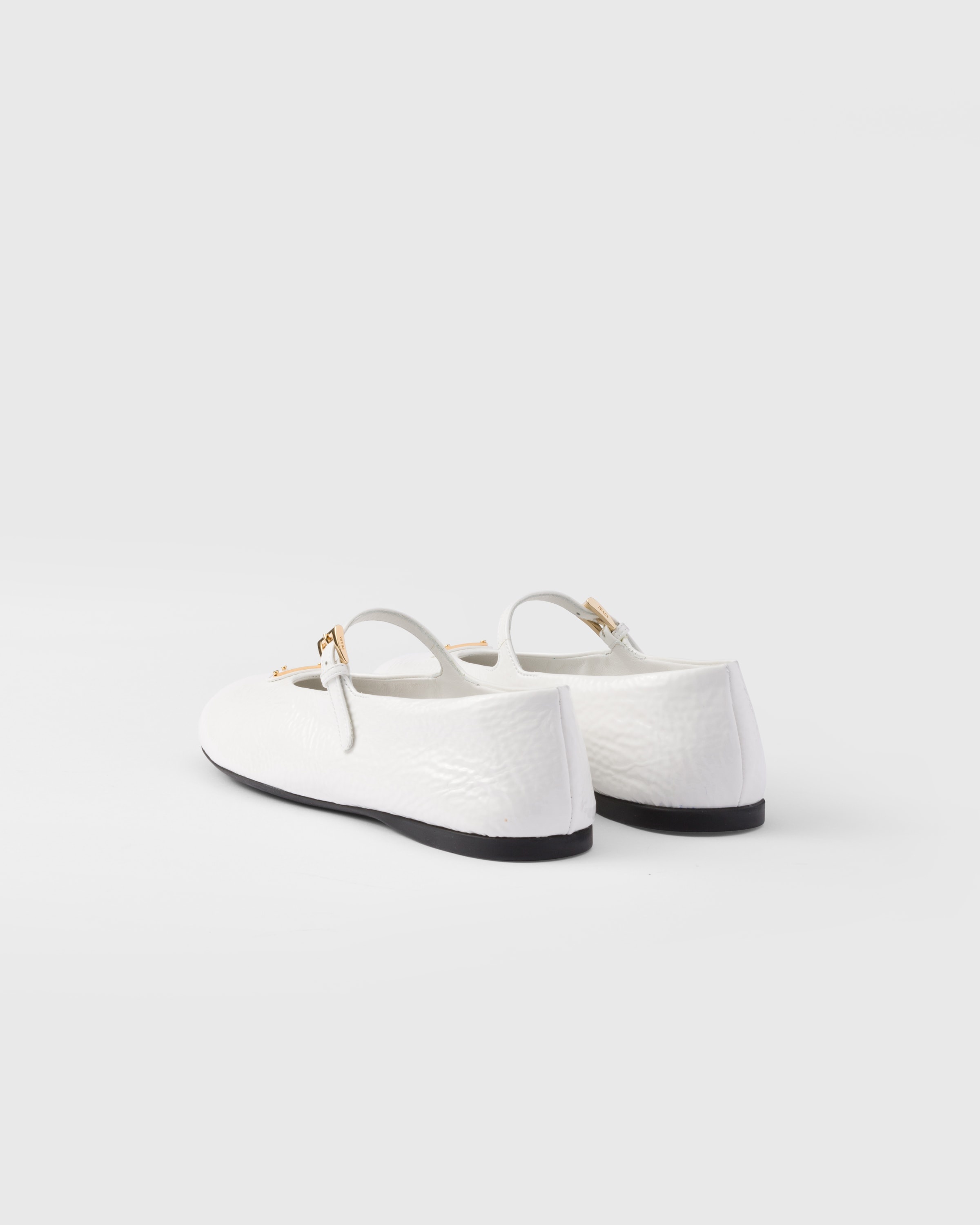 Naplak patent leather ballerinas - 4