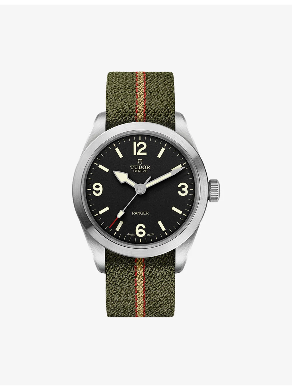M79950-0003 Ranger stainless-steel and fabric automatic watch - 1