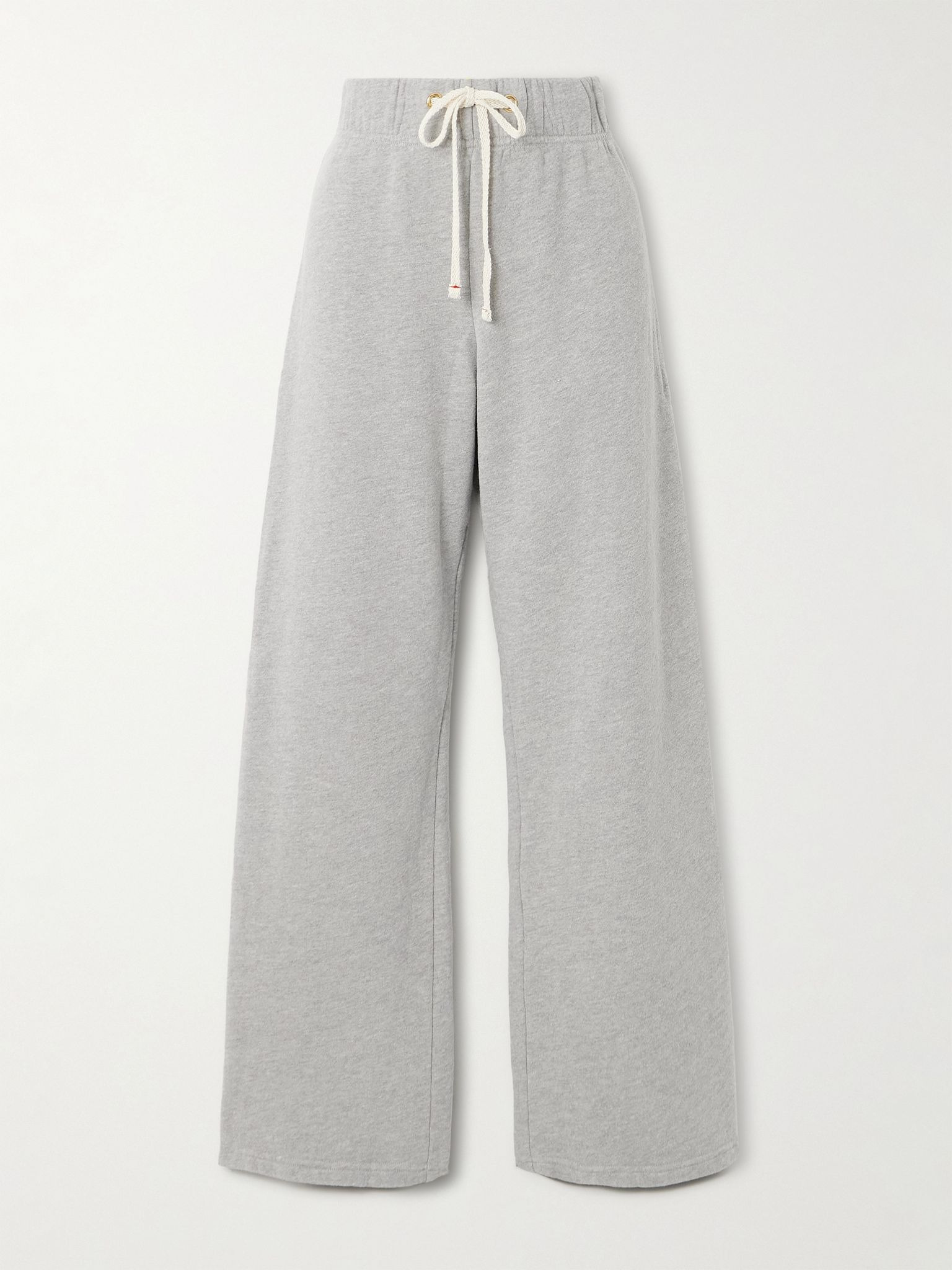 Eazy cotton-jersey track pants Gray - 1