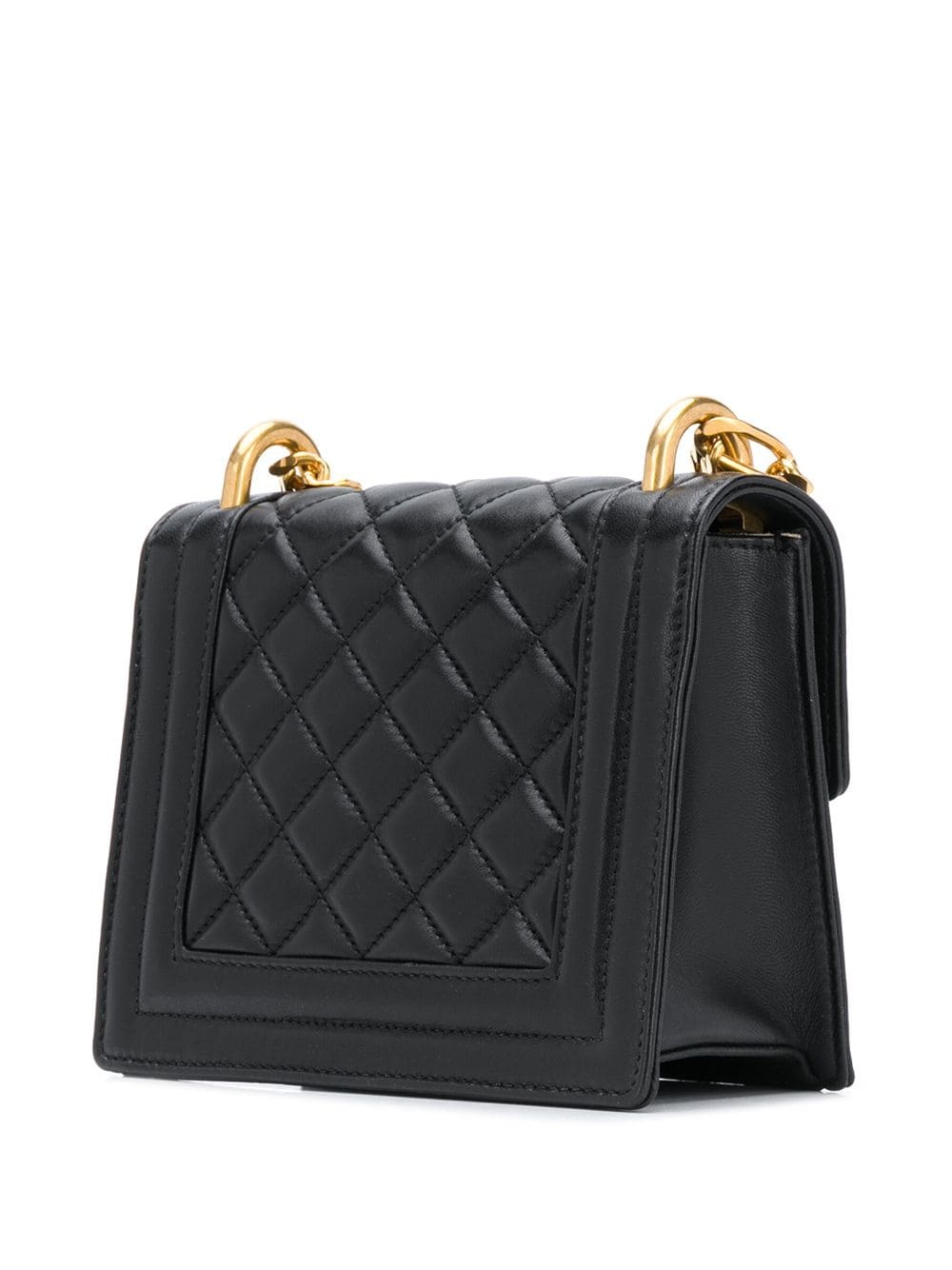 quilted chain strap shoulder bag - 3