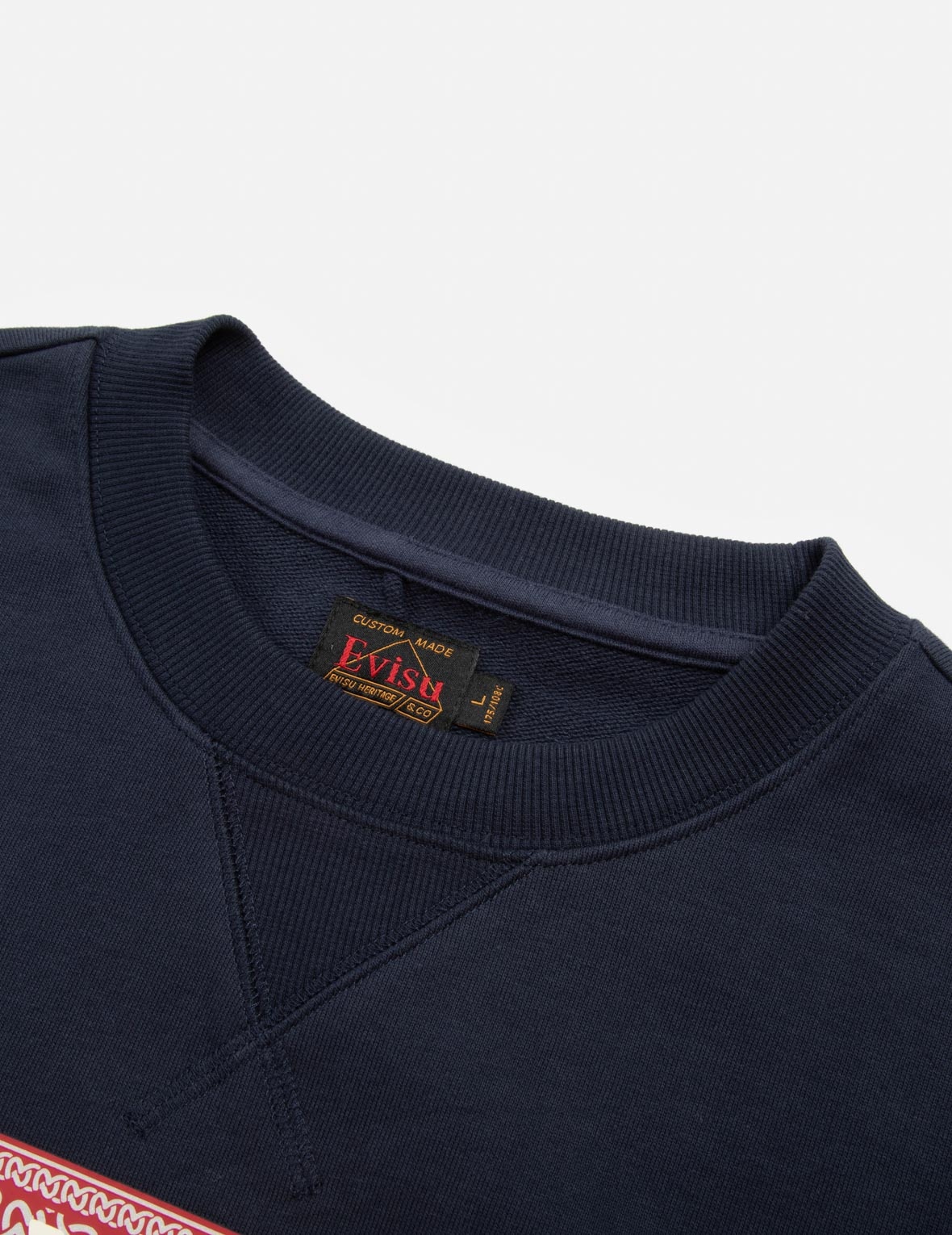 TRIPLE BOX LOGO PRINT RELAX FIT SWEATSHIRT - 9