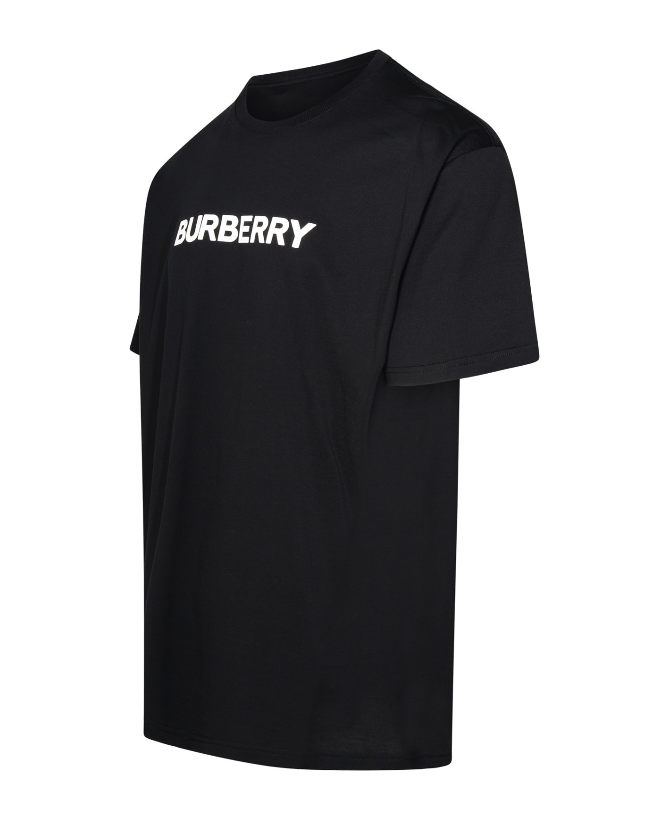Black Cotton T-shirt - 2
