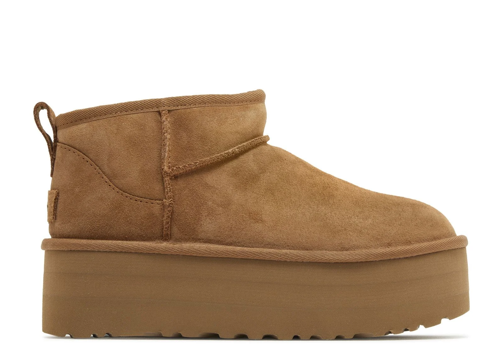 WMNS CLASSIC ULTRA MINI PLATFORM BOOT 'CHESTNUT' - 1