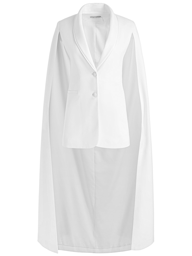 ESTHER CAPE SLEEVE MAXI BLAZER 1