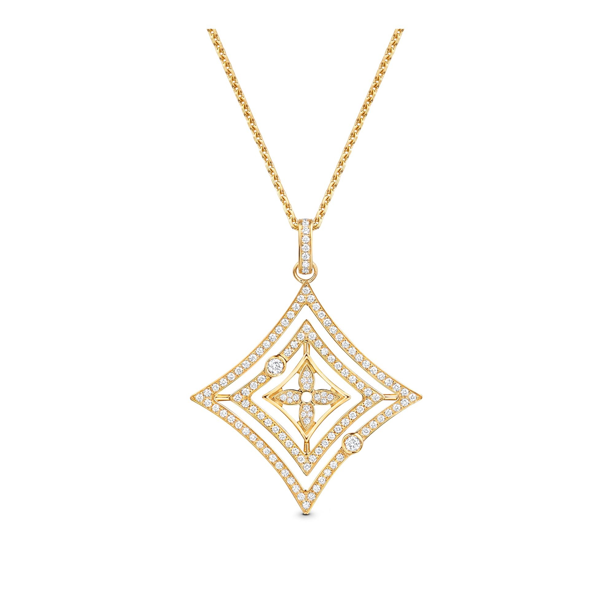 Idylle Blossom Medallion, Yellow Gold And Diamonds - 3