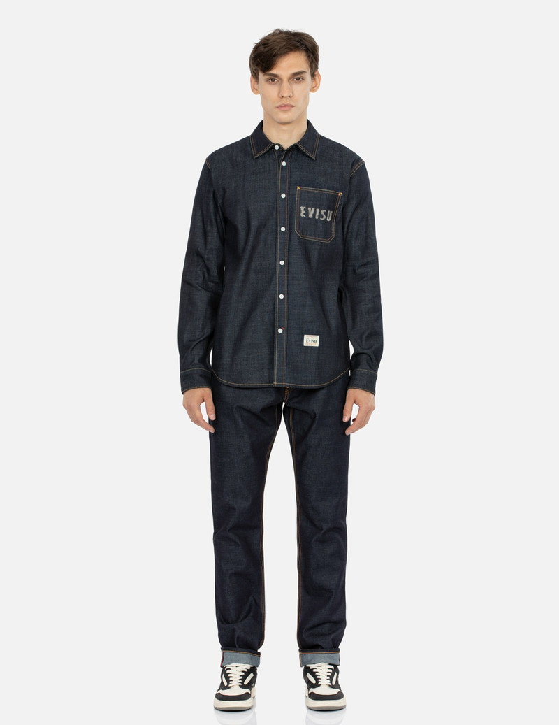 DARUMA APPLIQUÉ CARROT FIT DENIM JEANS #2017 6