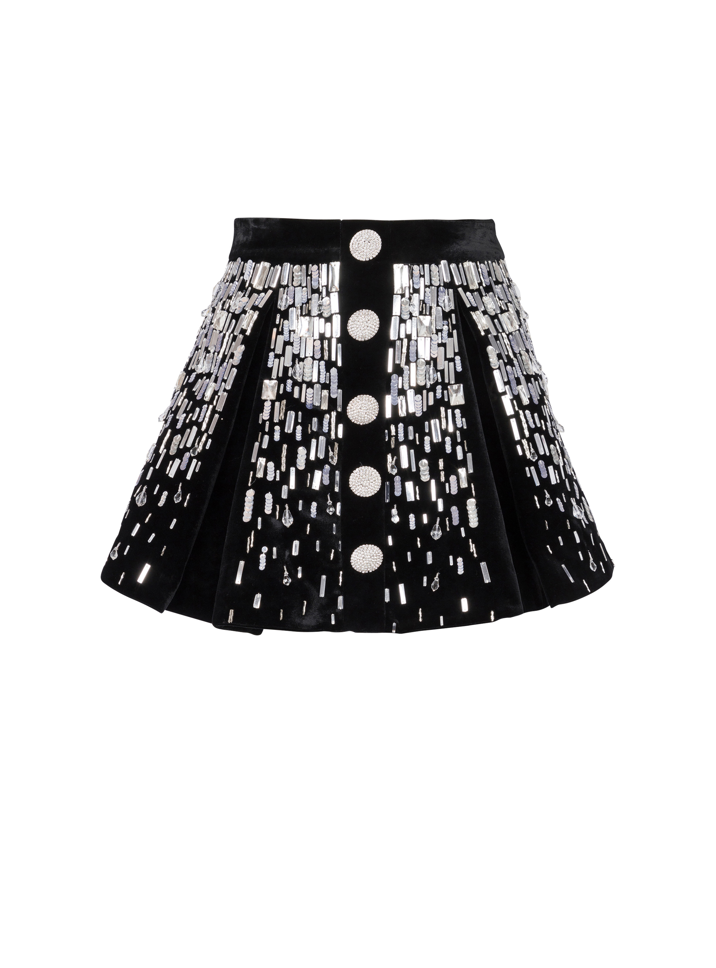 Embellished skater skirt - 1